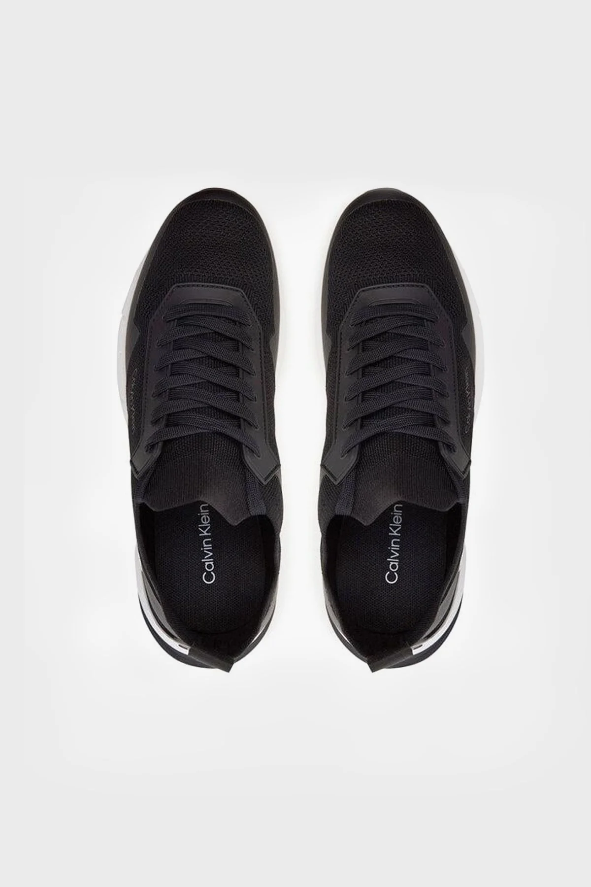 Calvin Klein Logolu Sneaker HM0HM00918BEH Erkek Ayakkabı HM0HM00918 BEH SİYAH - 5