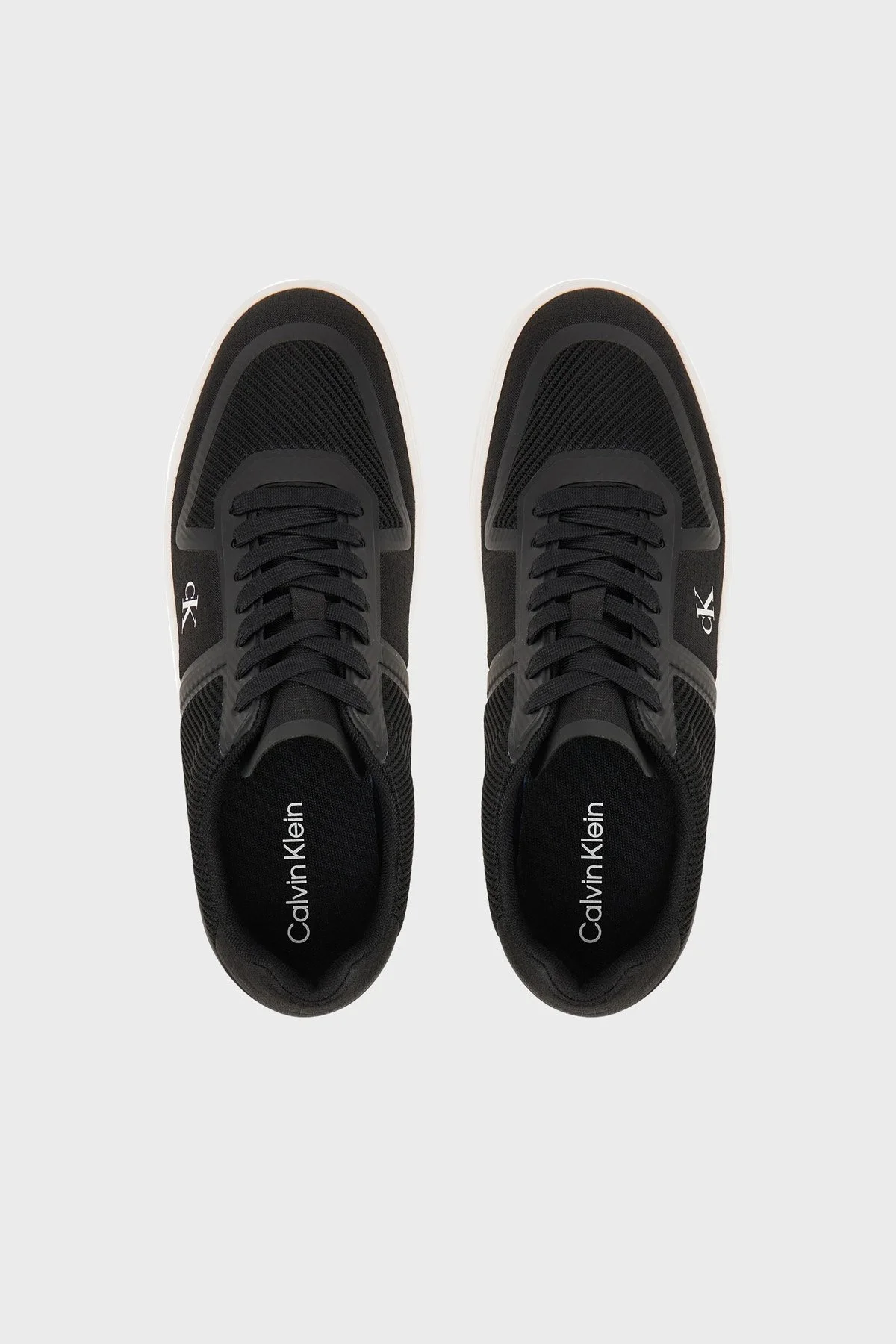 Calvin Klein Logolu Sneaker HM0HM02130BEH Erkek Ayakkabı HM0HM02130 BEH SİYAH - 3