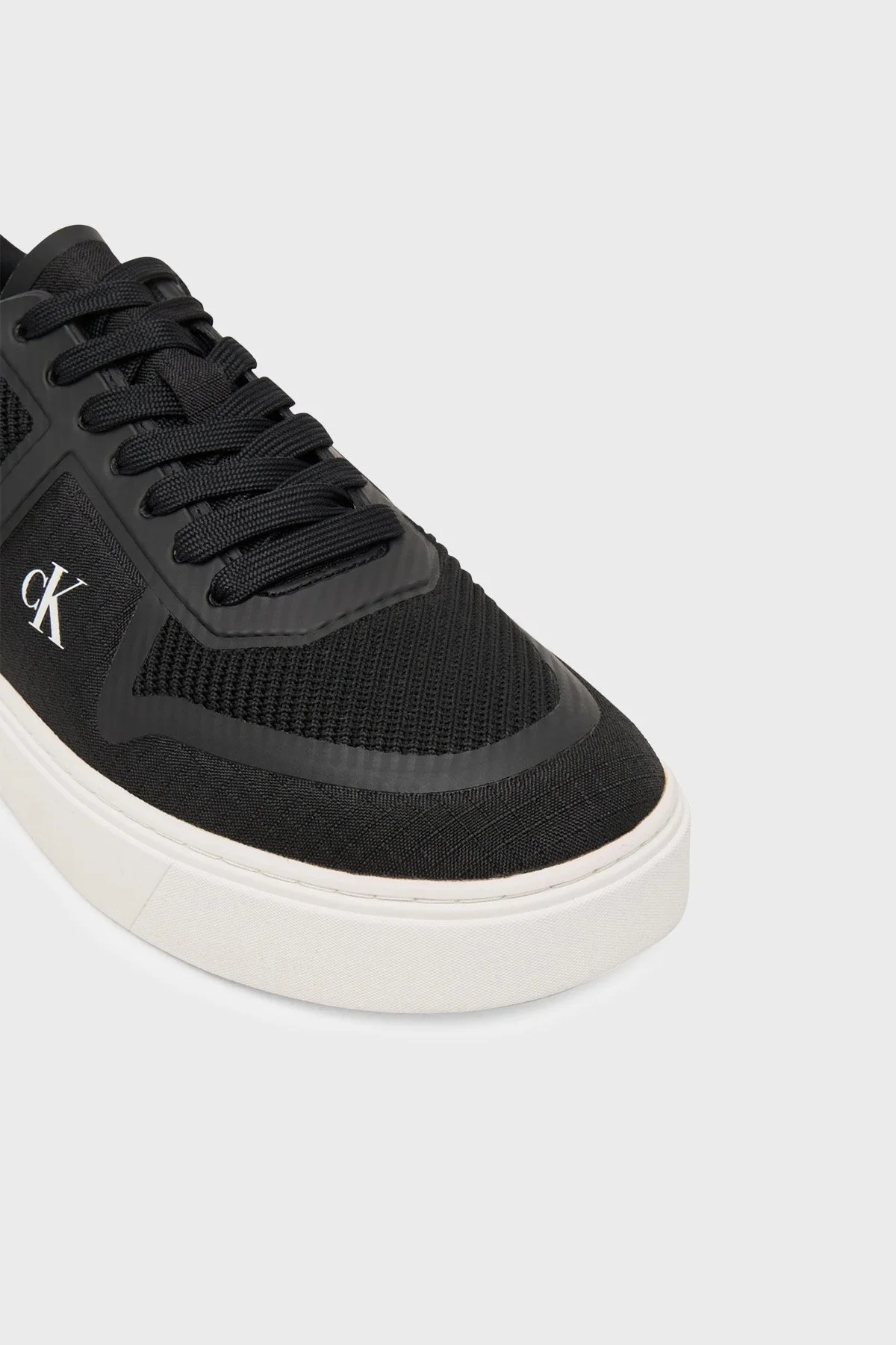 Calvin Klein Logolu Sneaker HM0HM02130BEH Erkek Ayakkabı HM0HM02130 BEH SİYAH - 5