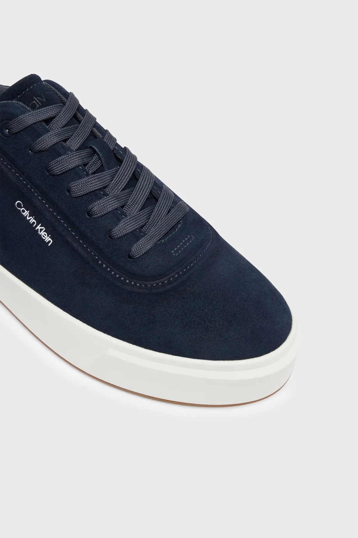 Calvin Klein Logolu Sneaker HM0HM021310YB Erkek Ayakkabı HM0HM02131 0YB LACİVERT - 4