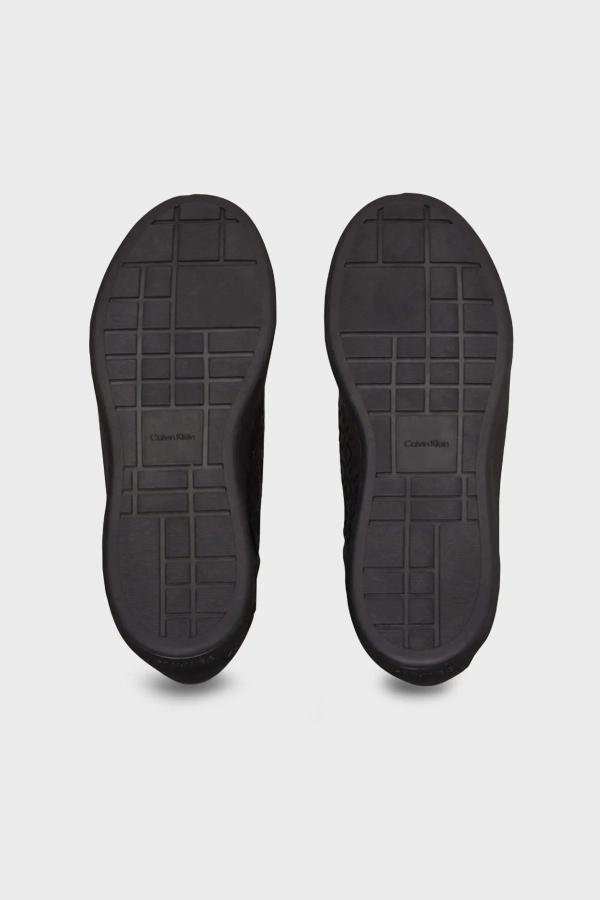 Calvin Klein Logolu Sneaker HM0HM021320GT Erkek Ayakkabı HM0HM02132 0GT SİYAH - 4