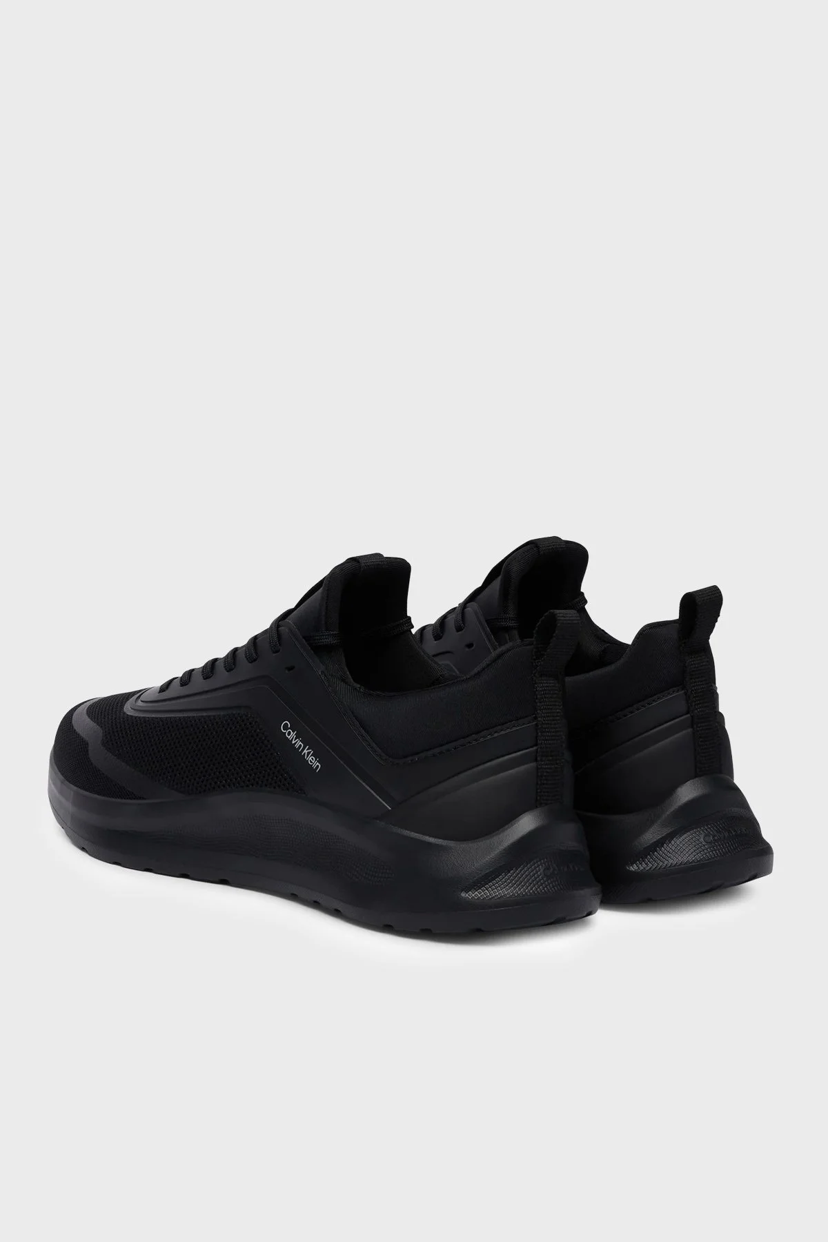 Calvin Klein Logolu Sneaker HM0HM021640GJ Erkek Ayakkabı HM0HM02164 0GJ SİYAH - 5