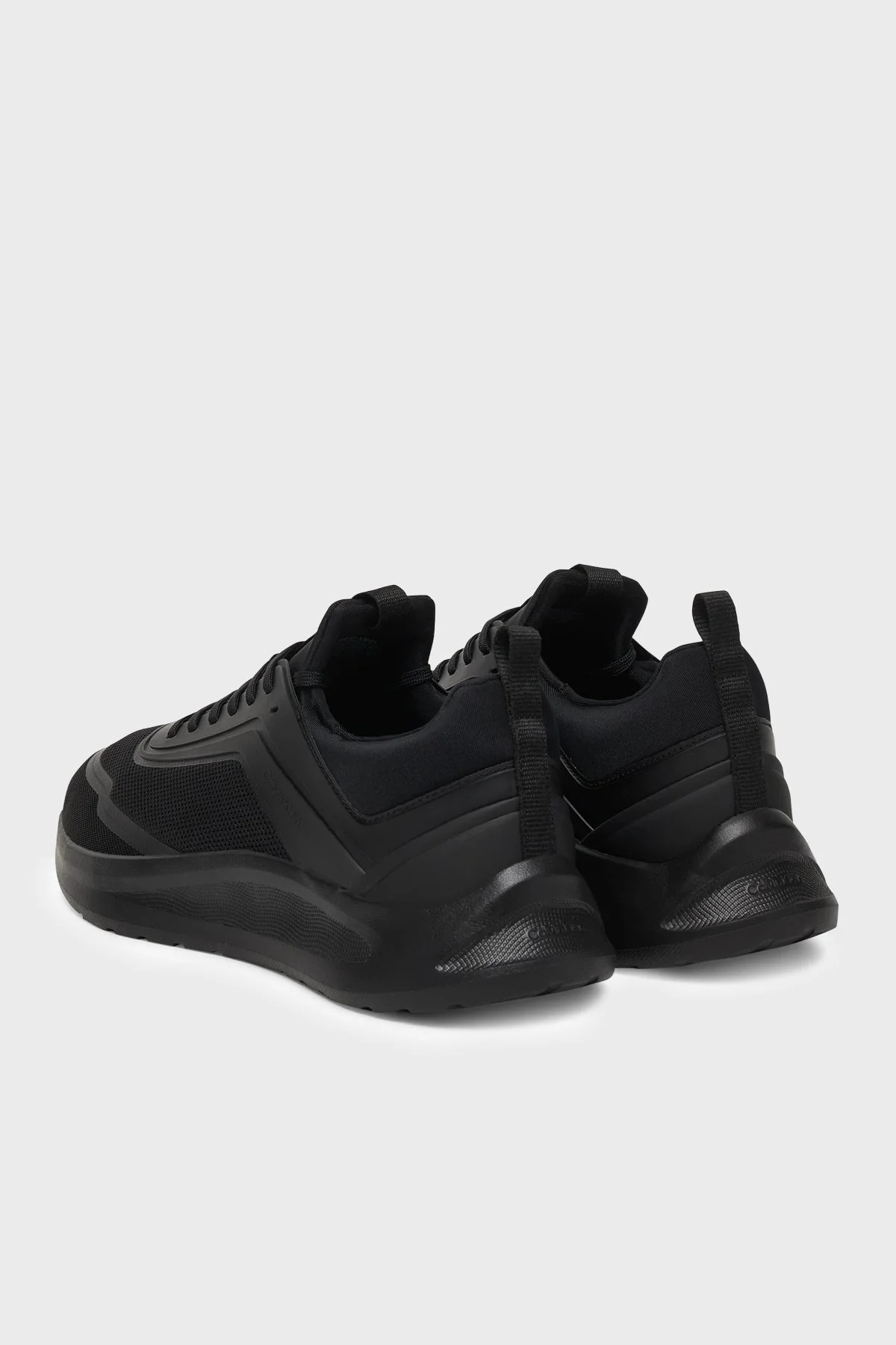 Calvin Klein Logolu Sneaker HM0HM02164BEH Erkek Ayakkabı HM0HM02164 BEH SİYAH - 5