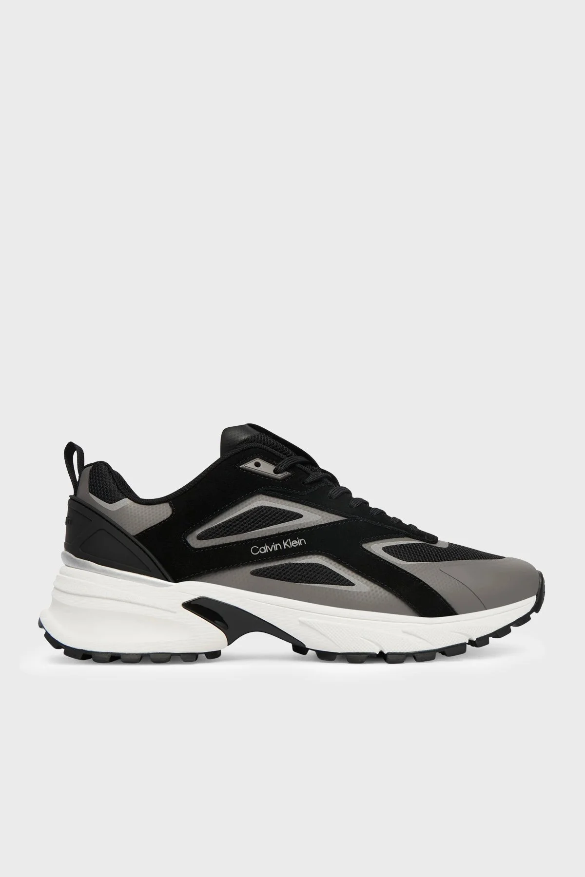 Calvin Klein Logolu Sneaker HM0HM0222000V Erkek Ayakkabı HM0HM02220 00V SİYAH - 1