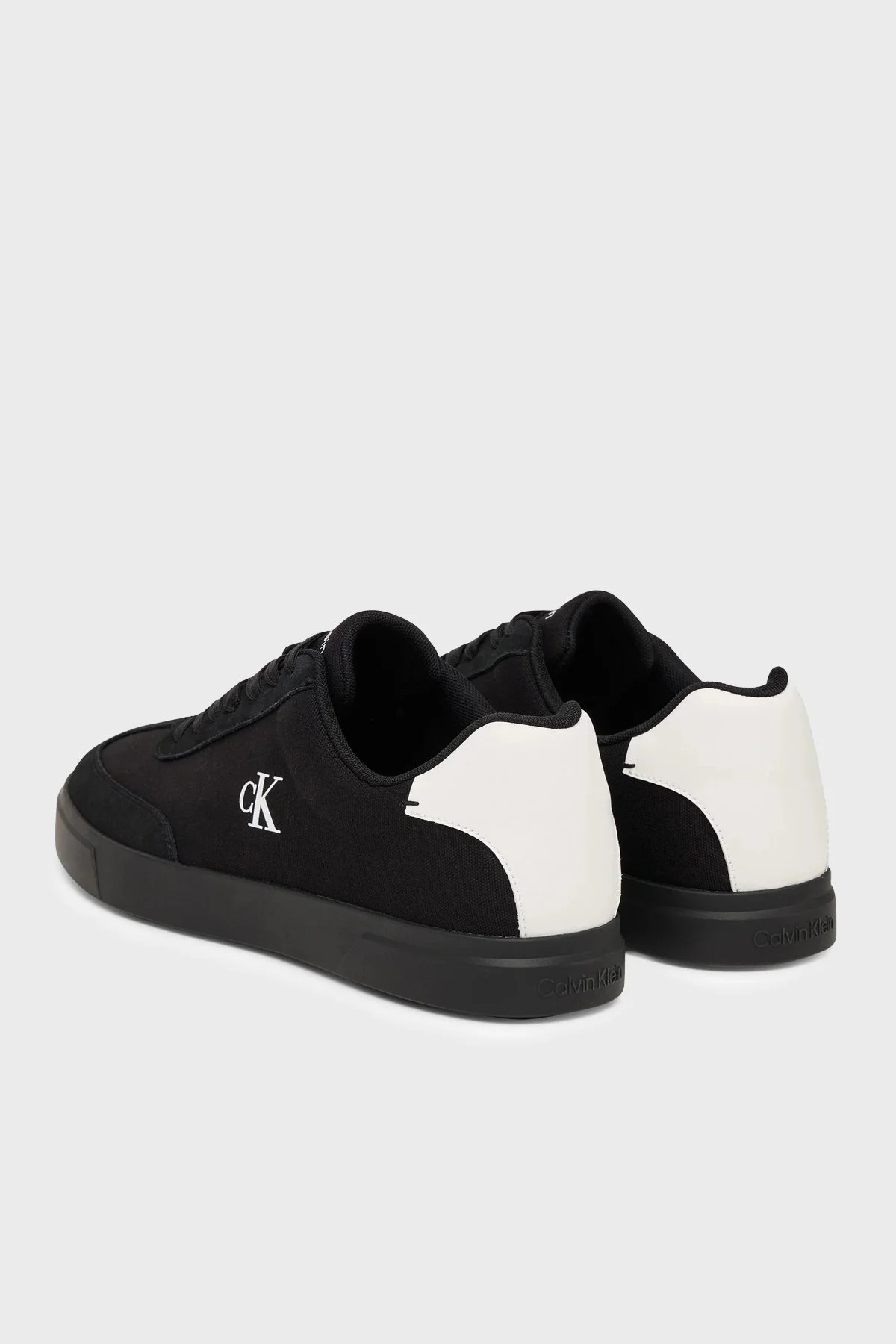 Calvin Klein Logolu Sneaker HM0HM022360GM Erkek Ayakkabı HM0HM02236 0GM SİYAH - 4