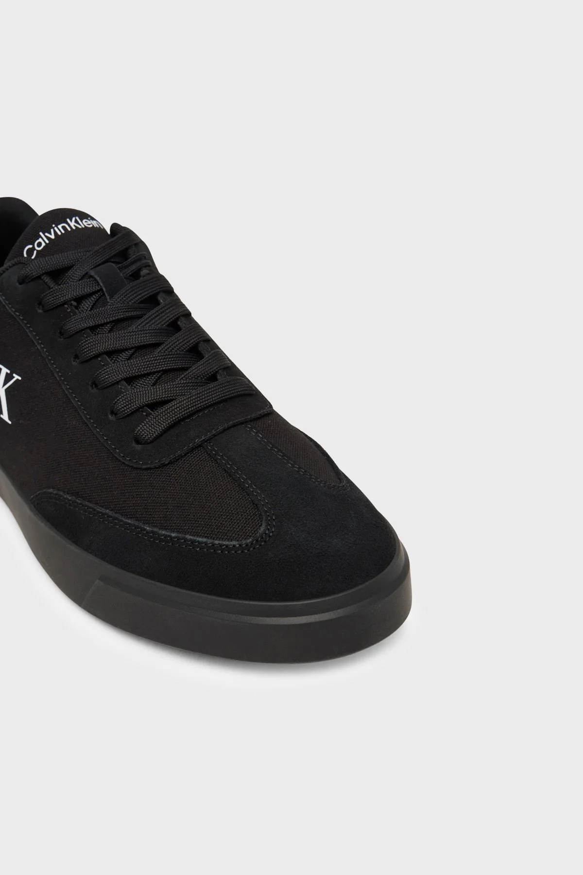 Calvin Klein Logolu Sneaker HM0HM022360GM Erkek Ayakkabı HM0HM02236 0GM SİYAH - 5