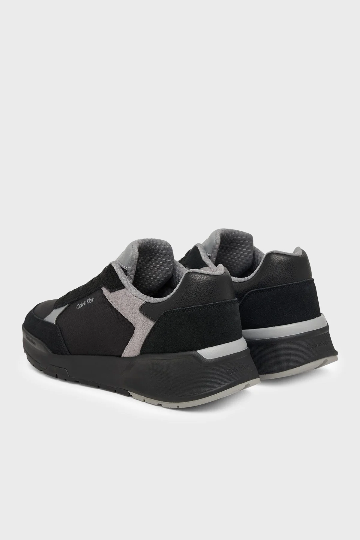 Calvin Klein Logolu Sneaker HM0HM0230800X Erkek Ayakkabı HM0HM02308 00X Siyah - 3