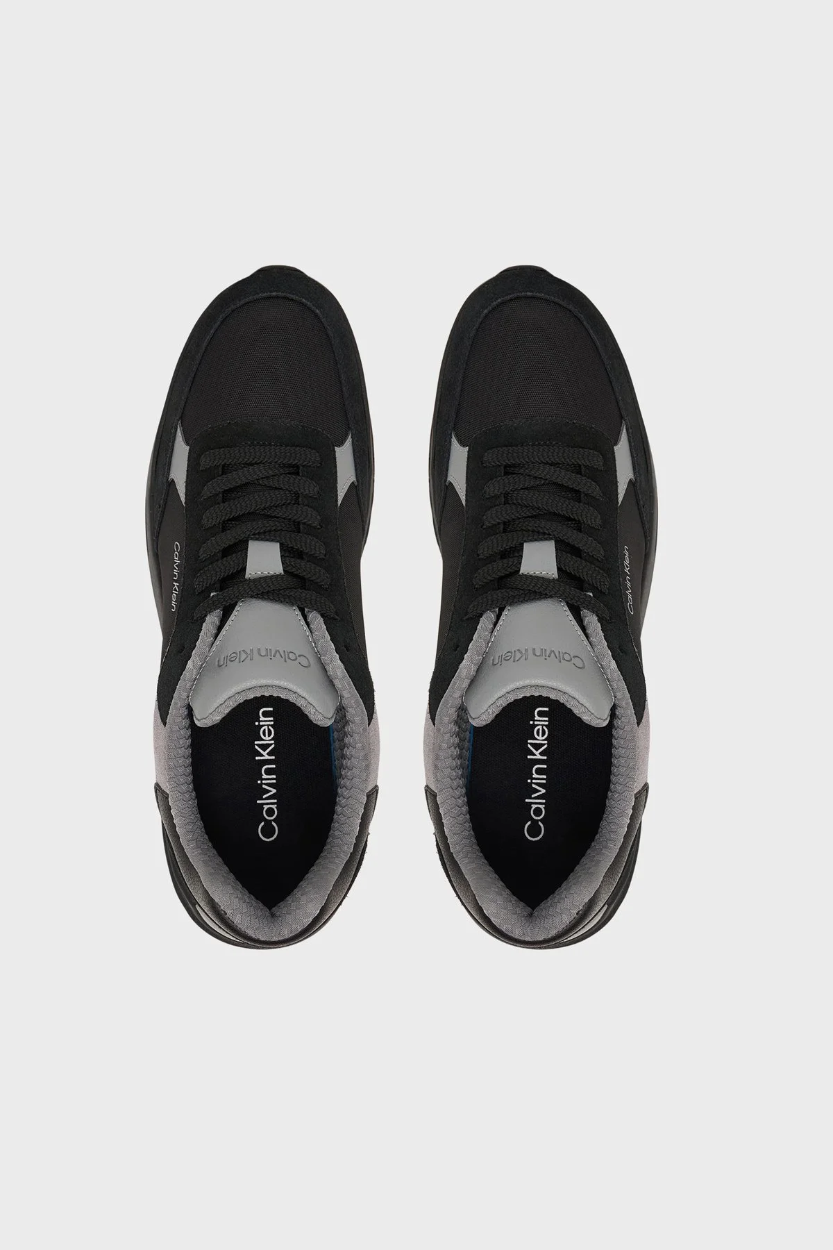 Calvin Klein Logolu Sneaker HM0HM0230800X Erkek Ayakkabı HM0HM02308 00X Siyah - 5