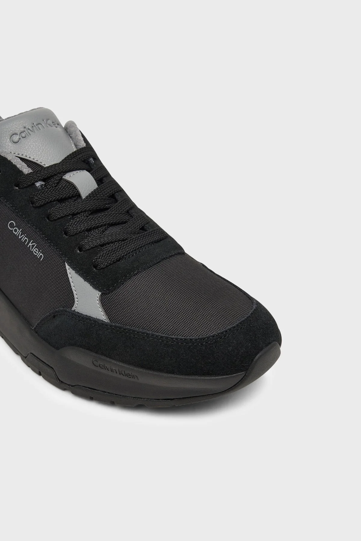 Calvin Klein Logolu Sneaker HM0HM0230800X Erkek Ayakkabı HM0HM02308 00X Siyah - 6