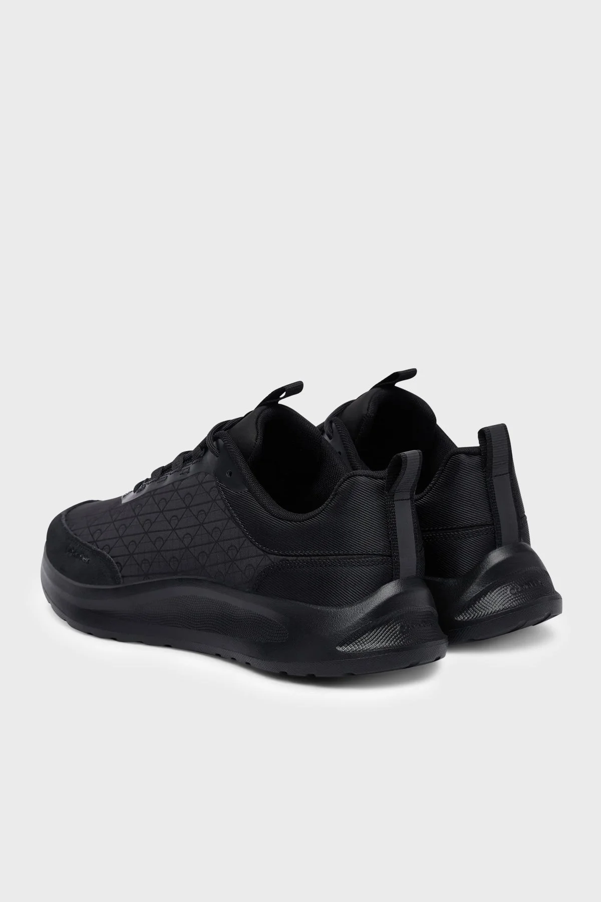 Calvin Klein Logolu Sneaker HM0HM023430GJ Erkek Ayakkabı HM0HM02343 0GJ SİYAH - 4