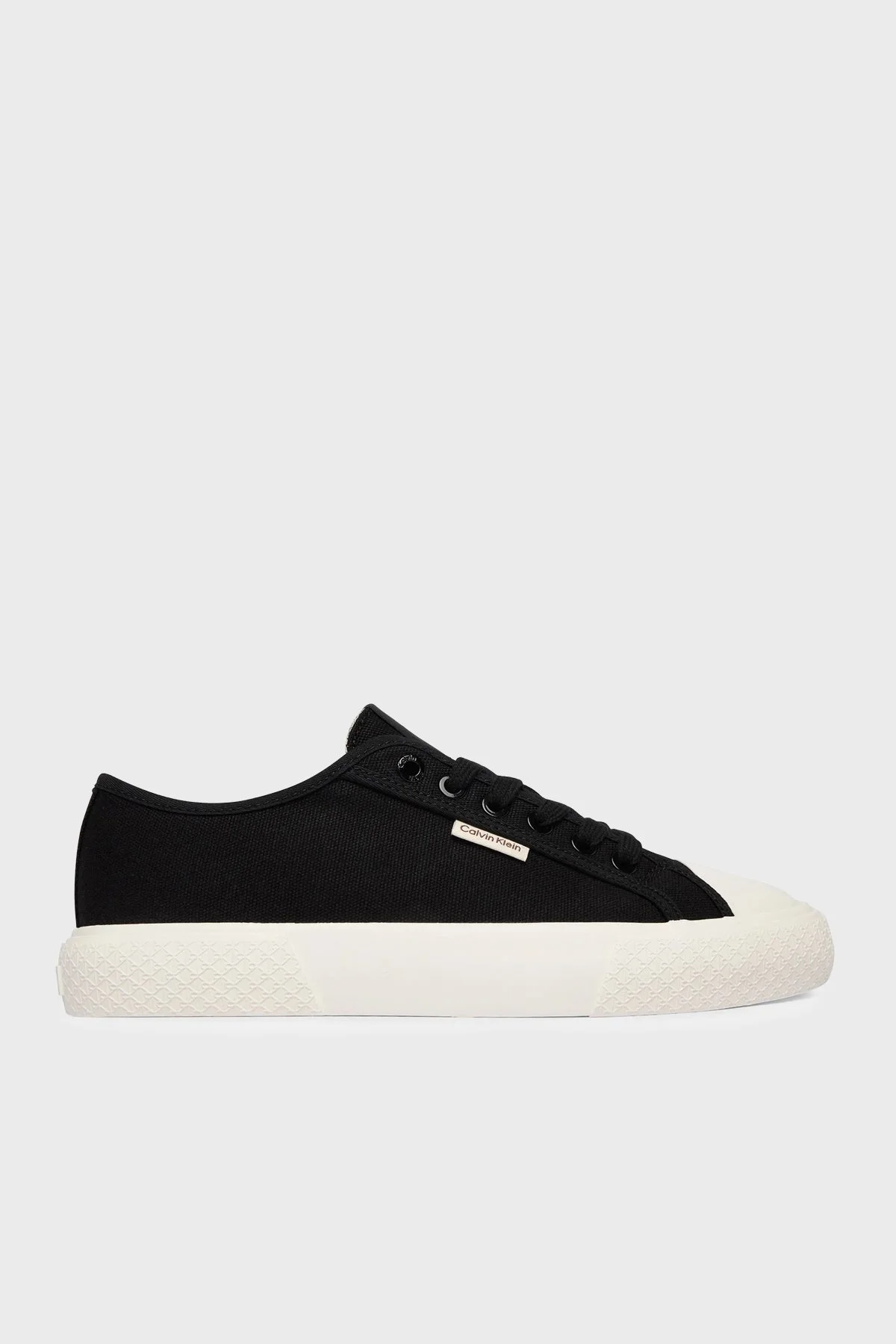 Calvin Klein Logolu Sneaker HW0HW02975BEH Kadın Ayakkabı HW0HW02975 BEH SİYAH - 1