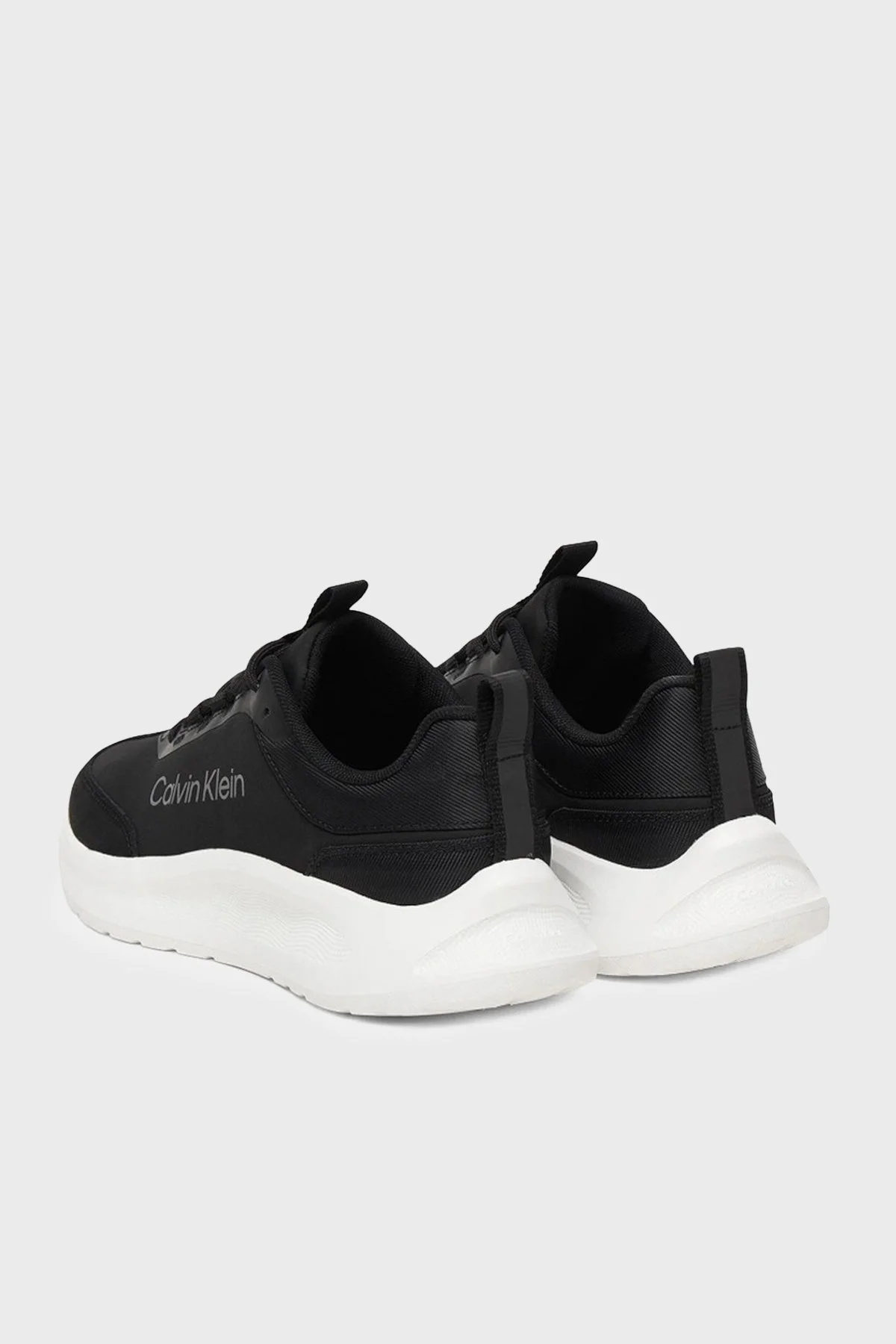 Calvin Klein Logolu Sneaker HW0HW03293BEH Kadın Ayakkabı HW0HW03293 BEH Siyah - 3