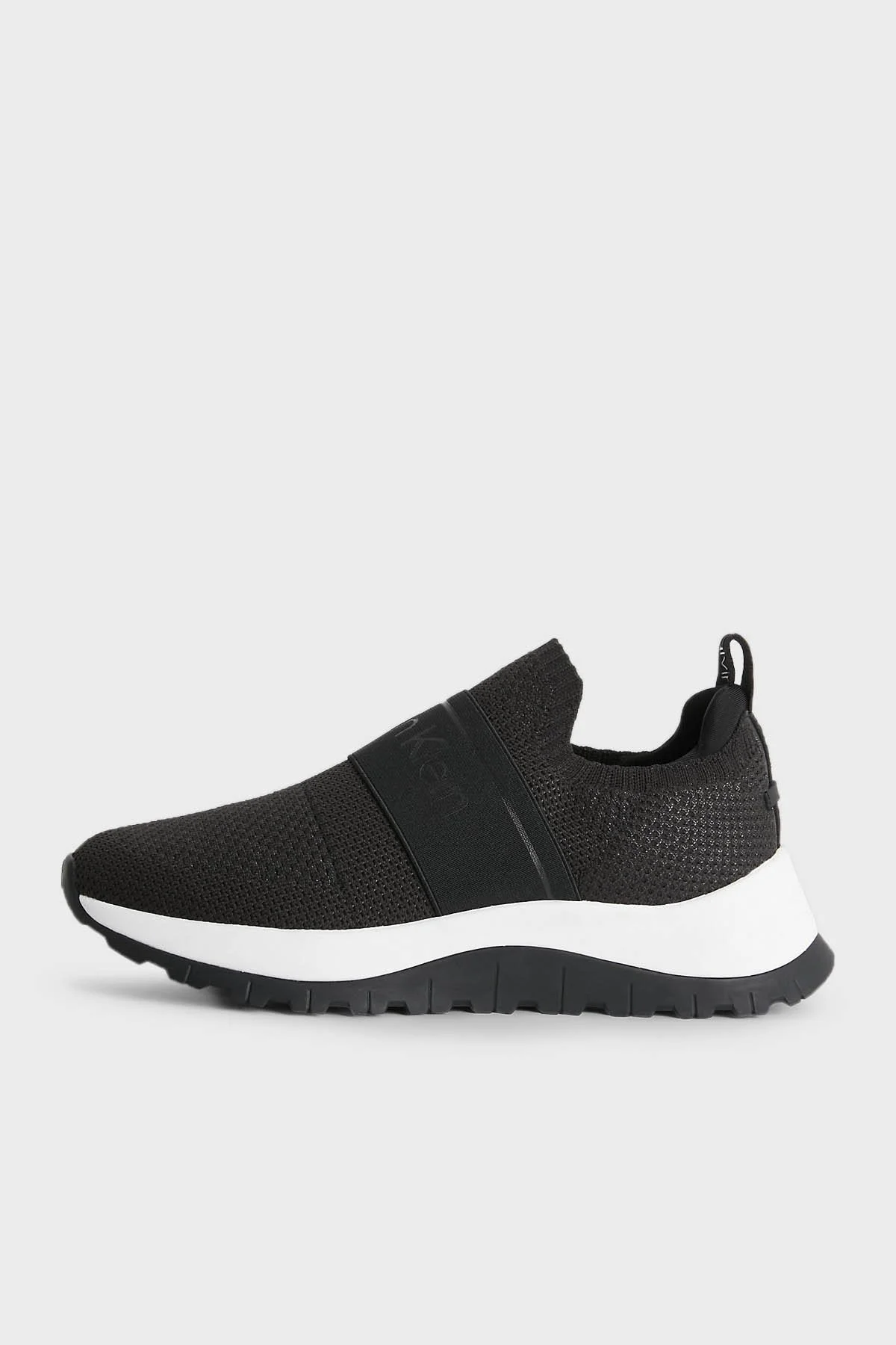 Calvin Klein Logolu Sneaker Slip-On HW0HW01443BEH Bayan Ayakkabı HW0HW01443 BEH SİYAH - 2