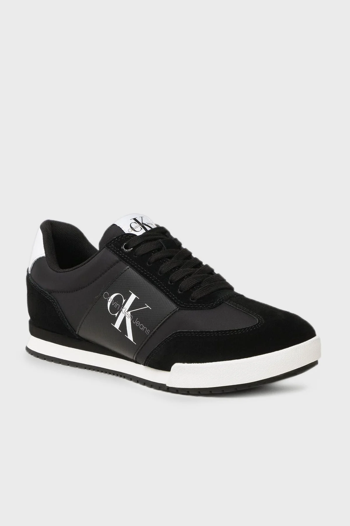 Calvin Klein Logolu Sneaker YM0YM006860GJ Erkek Ayakkabı YM0YM00686 0GJ SİYAH - 2