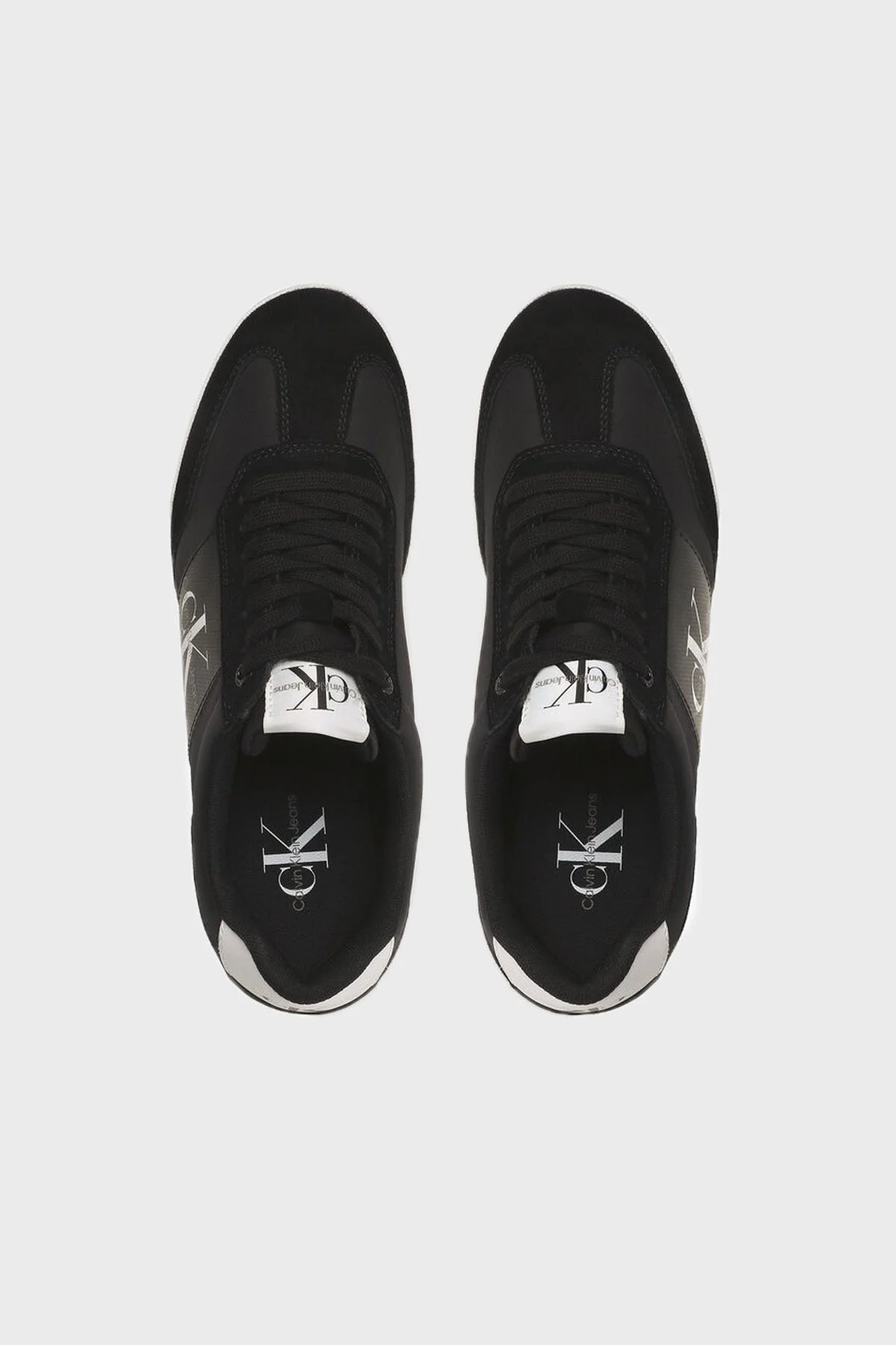 Calvin Klein Logolu Sneaker YM0YM006860GJ Erkek Ayakkabı YM0YM00686 0GJ SİYAH - 5