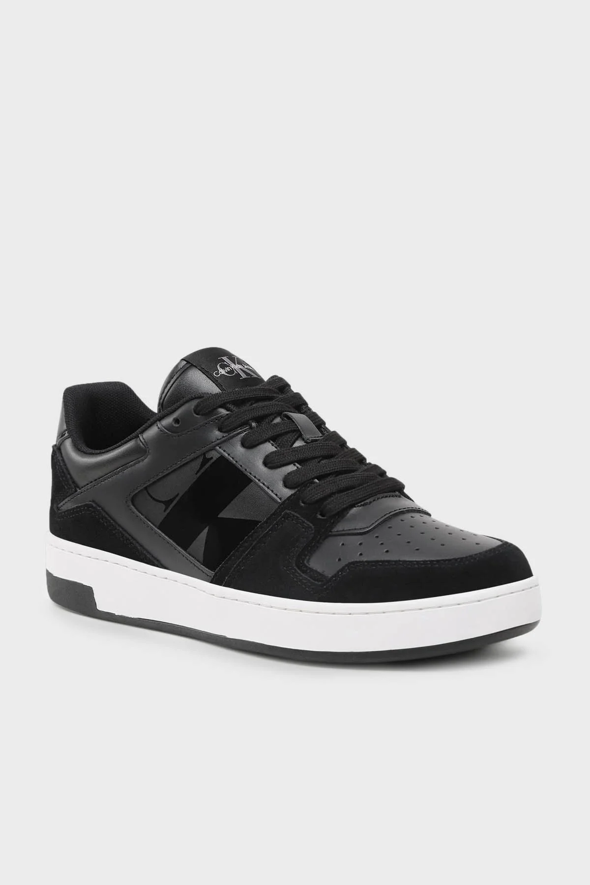 Calvin Klein Logolu Sneaker YM0YM00709BEH Erkek Ayakkabı YM0YM00709 BEH SİYAH - 2