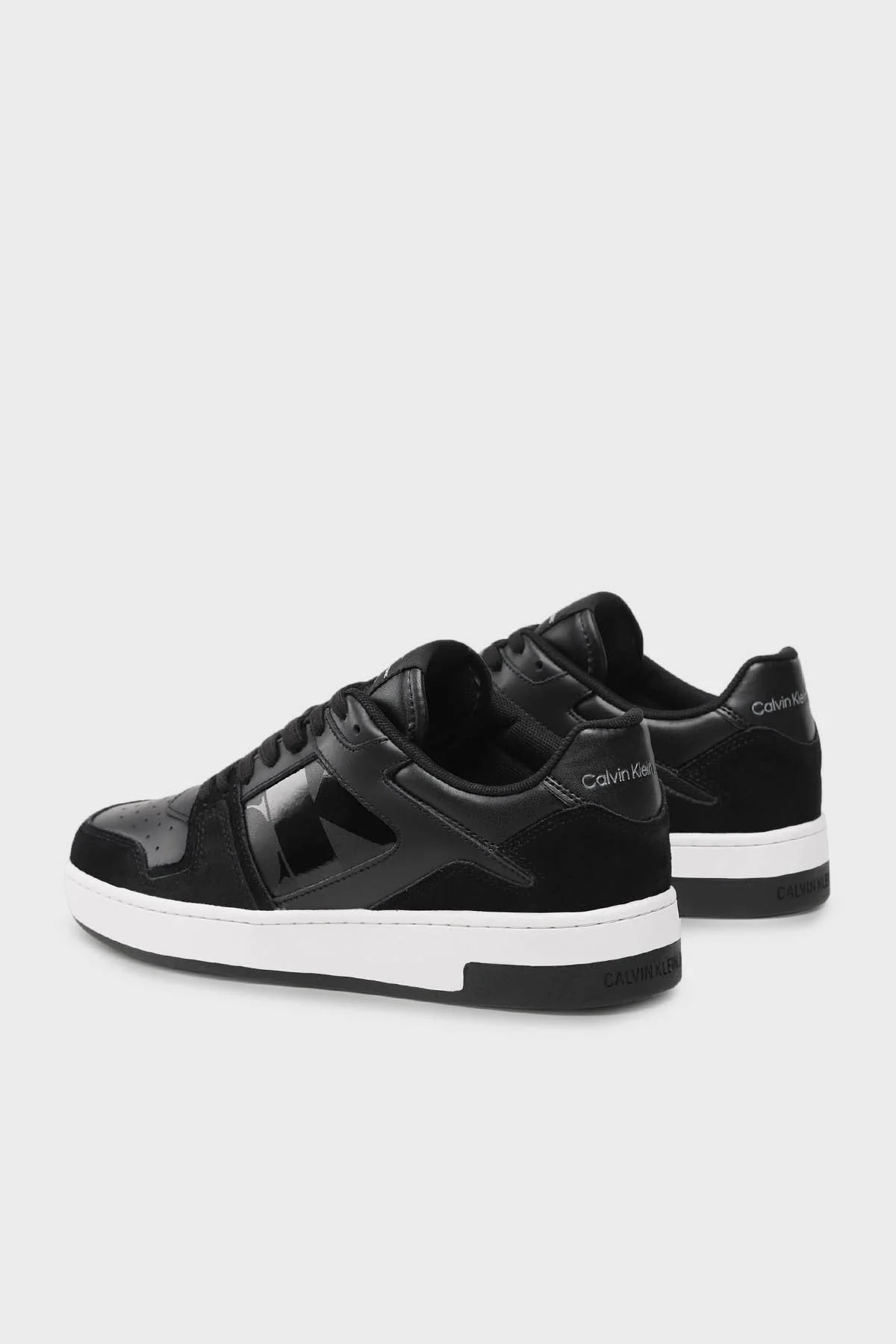 Calvin Klein Logolu Sneaker YM0YM00709BEH Erkek Ayakkabı YM0YM00709 BEH SİYAH - 3