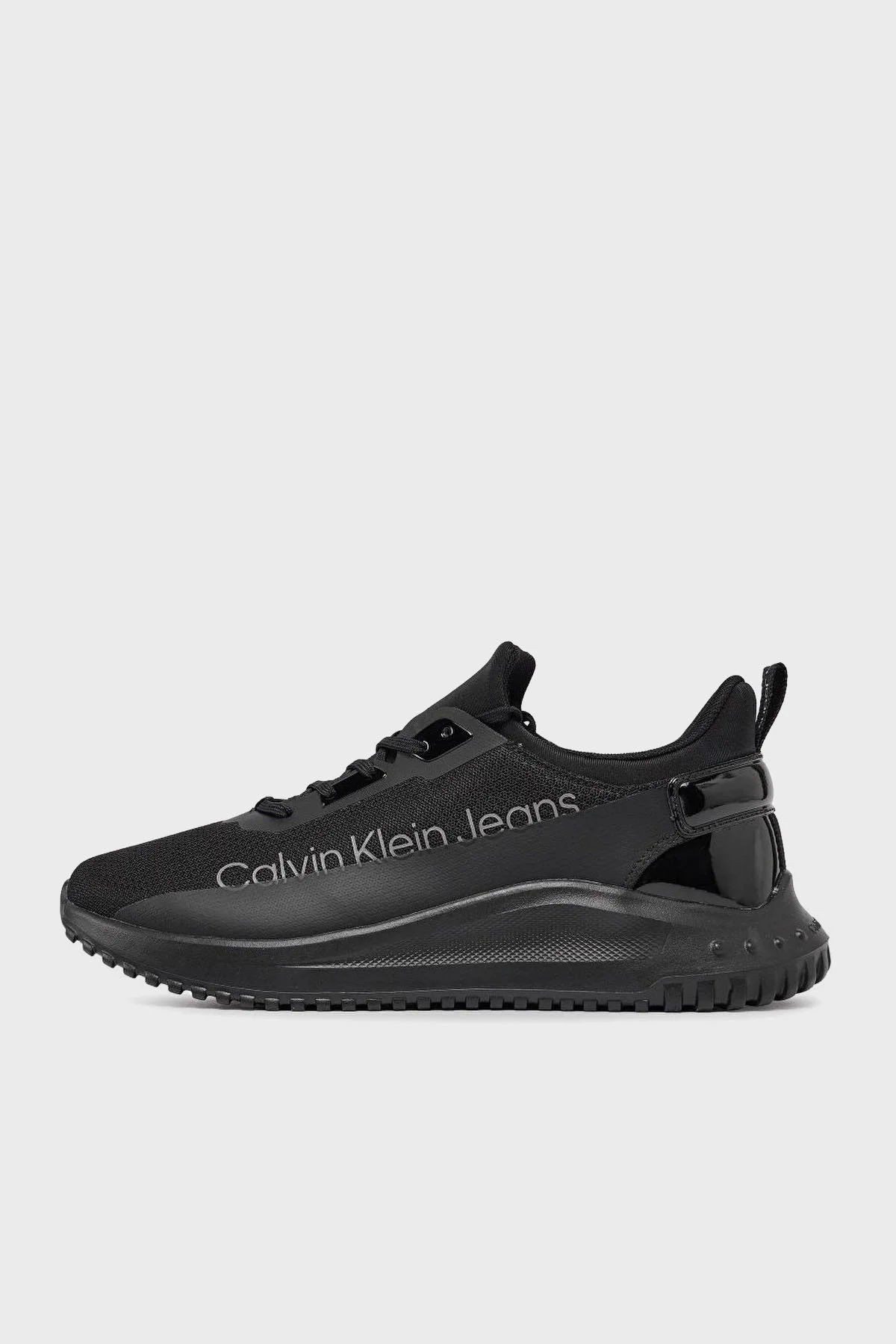 Calvin Klein Logolu Sneaker YM0YM008700GT Erkek Ayakkabı YM0YM00870 0GT SİYAH - 2