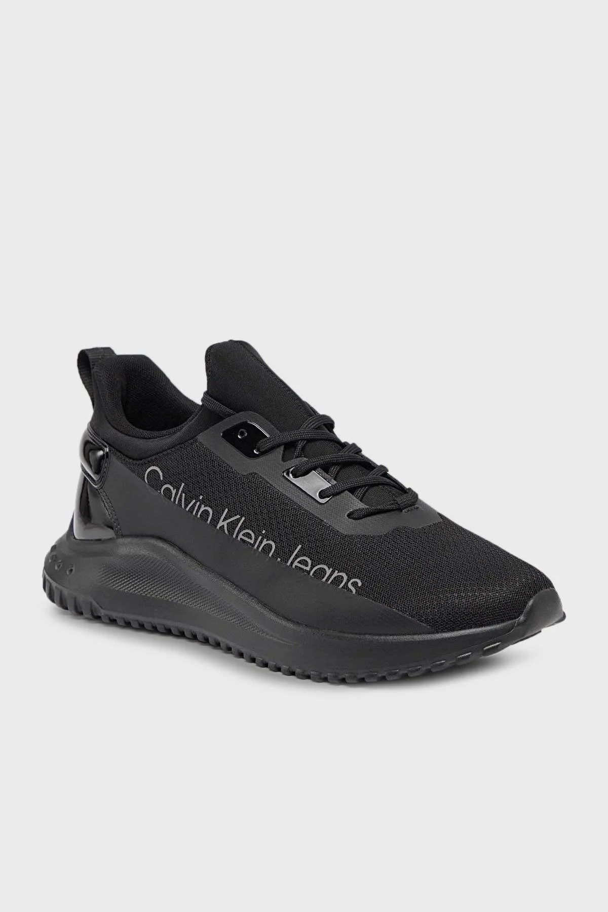 Calvin Klein Logolu Sneaker YM0YM008700GT Erkek Ayakkabı YM0YM00870 0GT SİYAH - 5