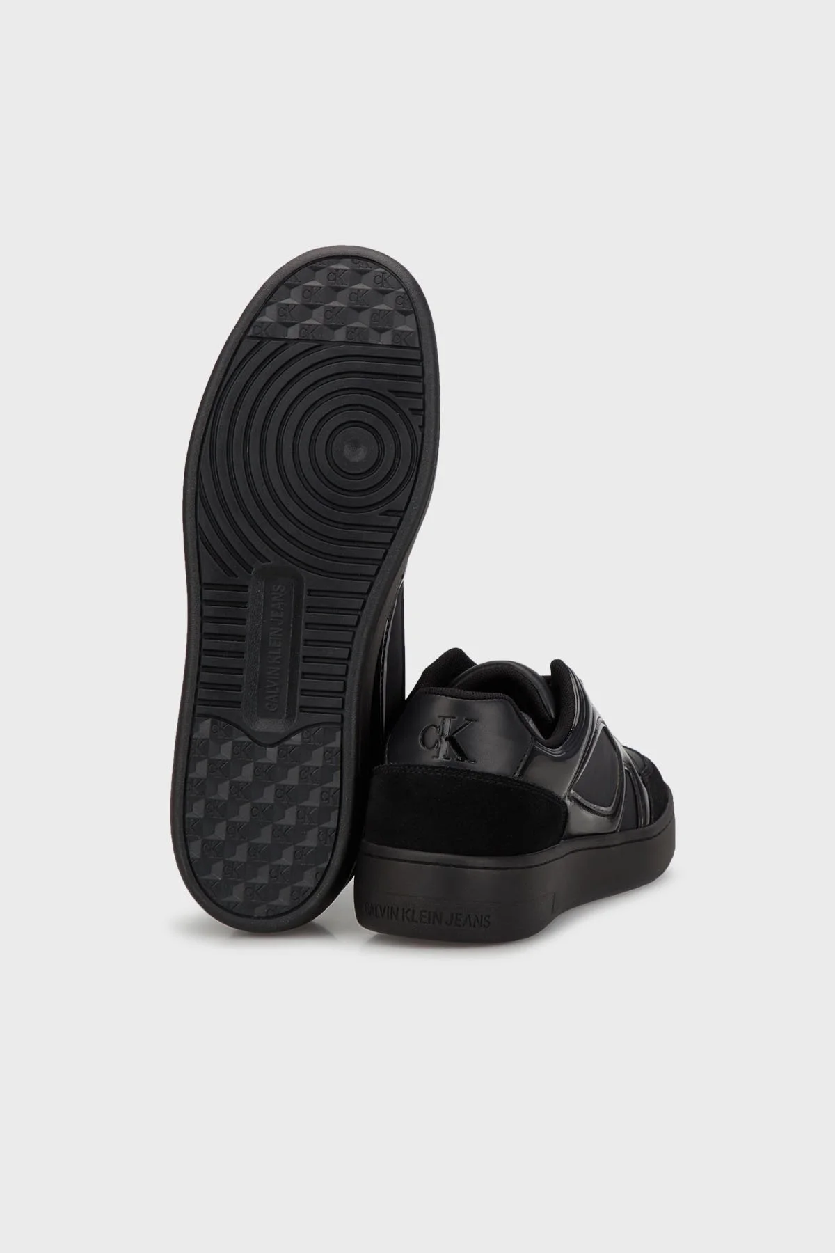 Calvin Klein Logolu Sneaker YM0YM008900GT Erkek Ayakkabı YM0YM00890 0GT SİYAH - 4