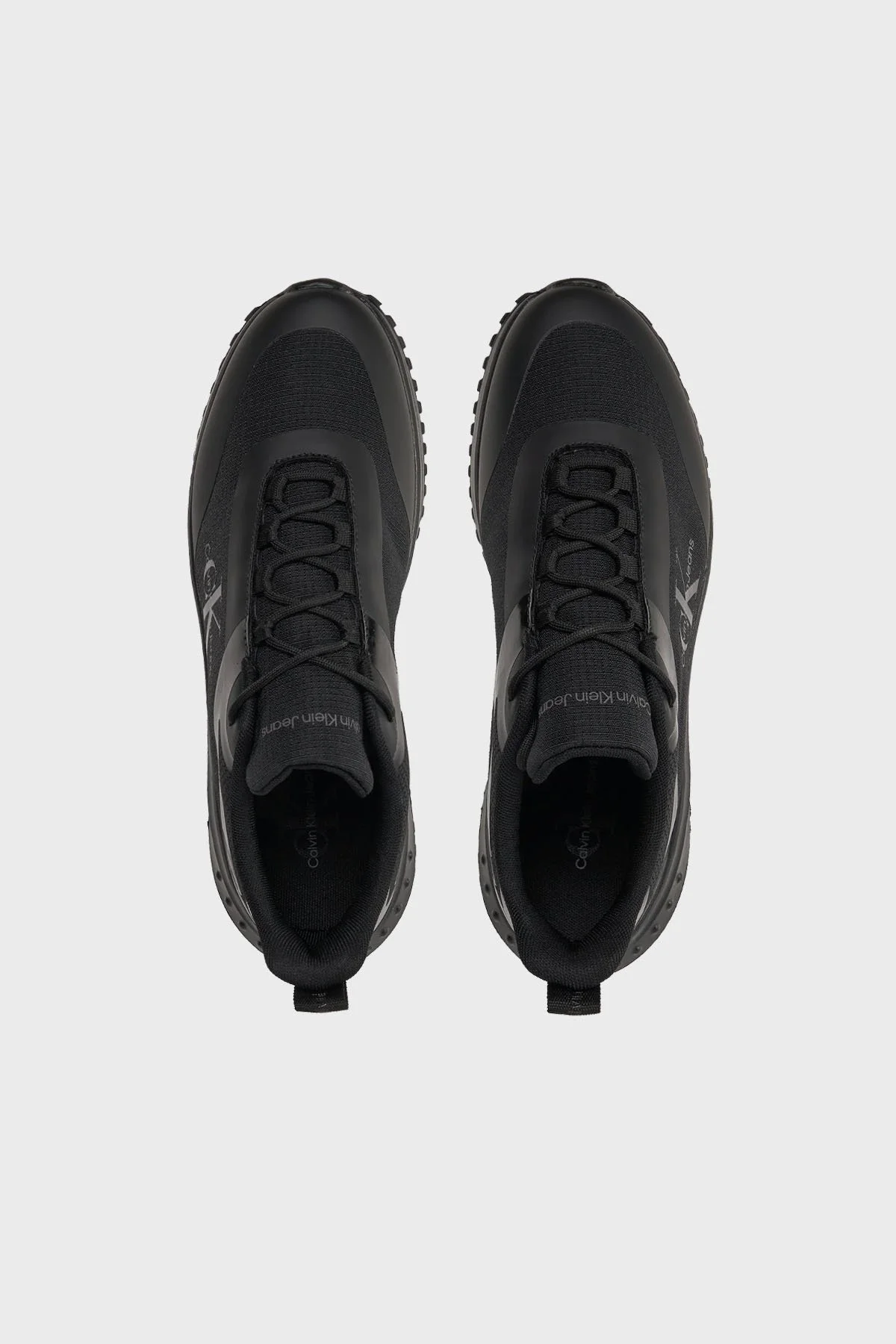 Calvin Klein Logolu Sneaker YM0YM0096801H Erkek Ayakkabı YM0YM00968 01H SİYAH - 5