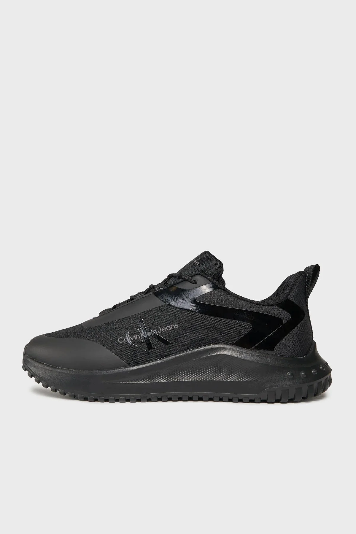 Calvin Klein Logolu Sneaker YM0YM0096801H Erkek Ayakkabı YM0YM00968 01H SİYAH - 6
