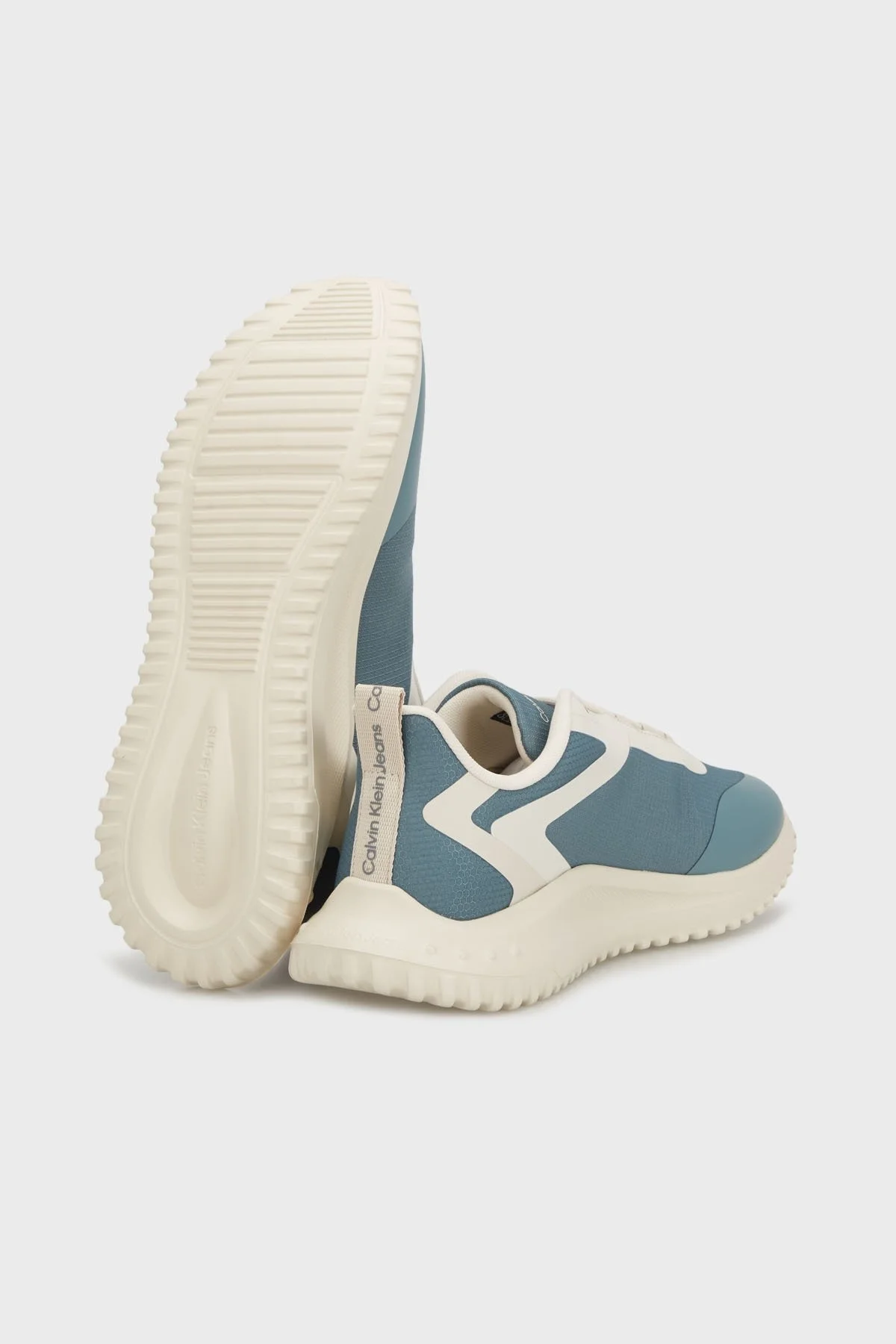 Calvin Klein Logolu Sneaker YM0YM009680G7 Erkek Ayakkabı YM0YM00968 0G7 MİNT - 8