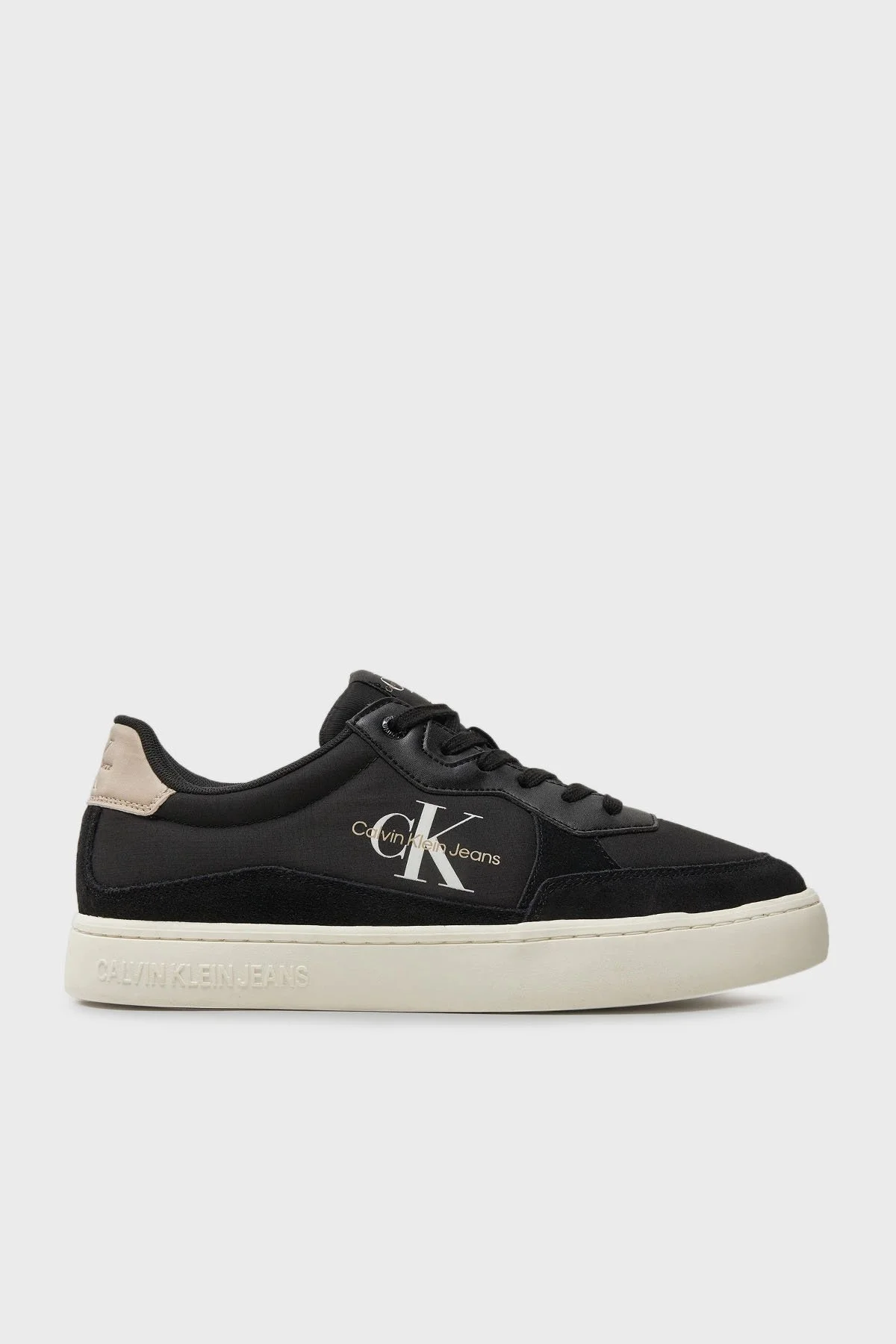 Calvin Klein Logolu Sneaker YM0YM010330GR Erkek Ayakkabı YM0YM01033 0GR SİYAH-BEYAZ - 7