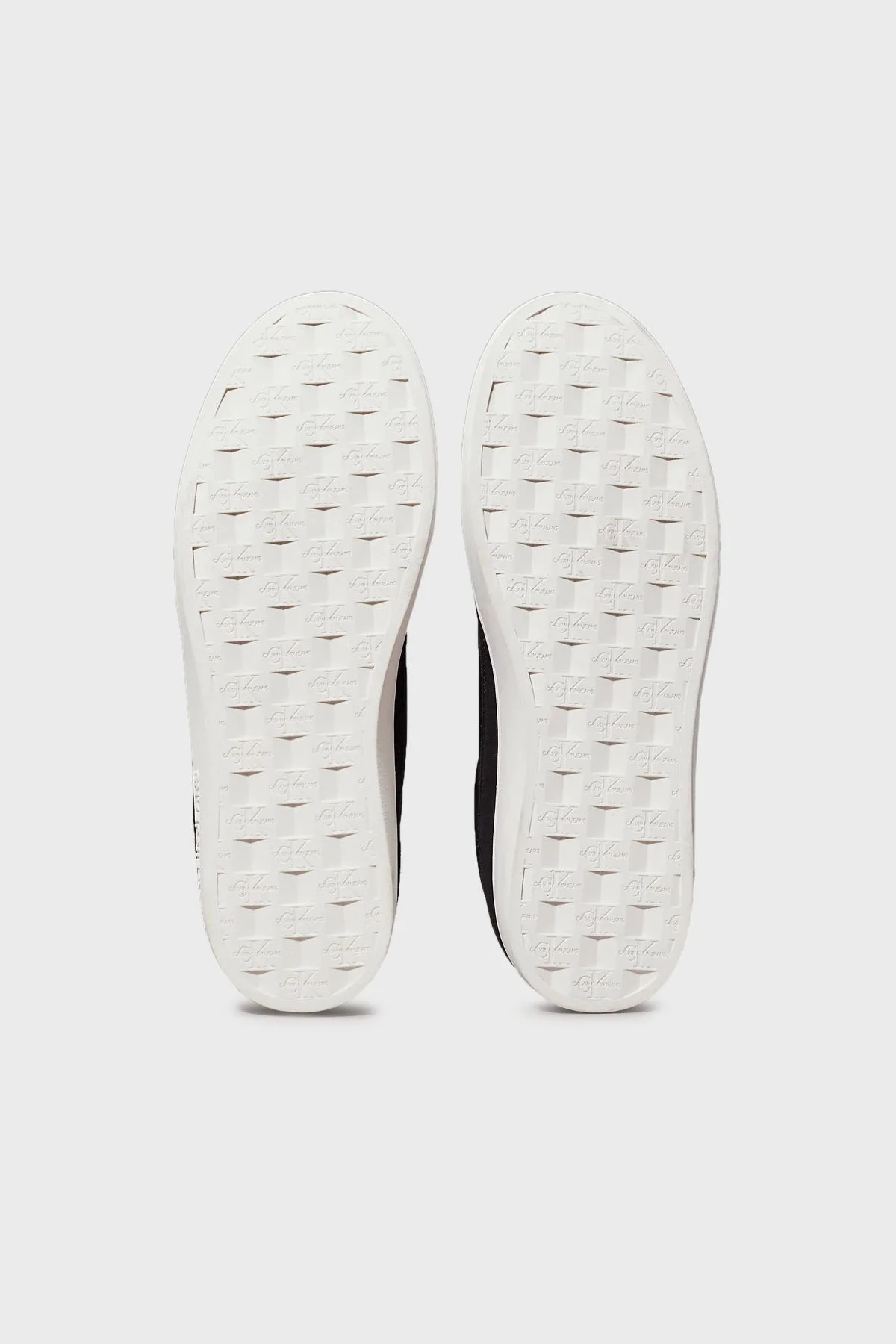 Calvin Klein Logolu Sneaker YM0YM011000GM Erkek Ayakkabı YM0YM01100 0GM SİYAH-BEYAZ - 5