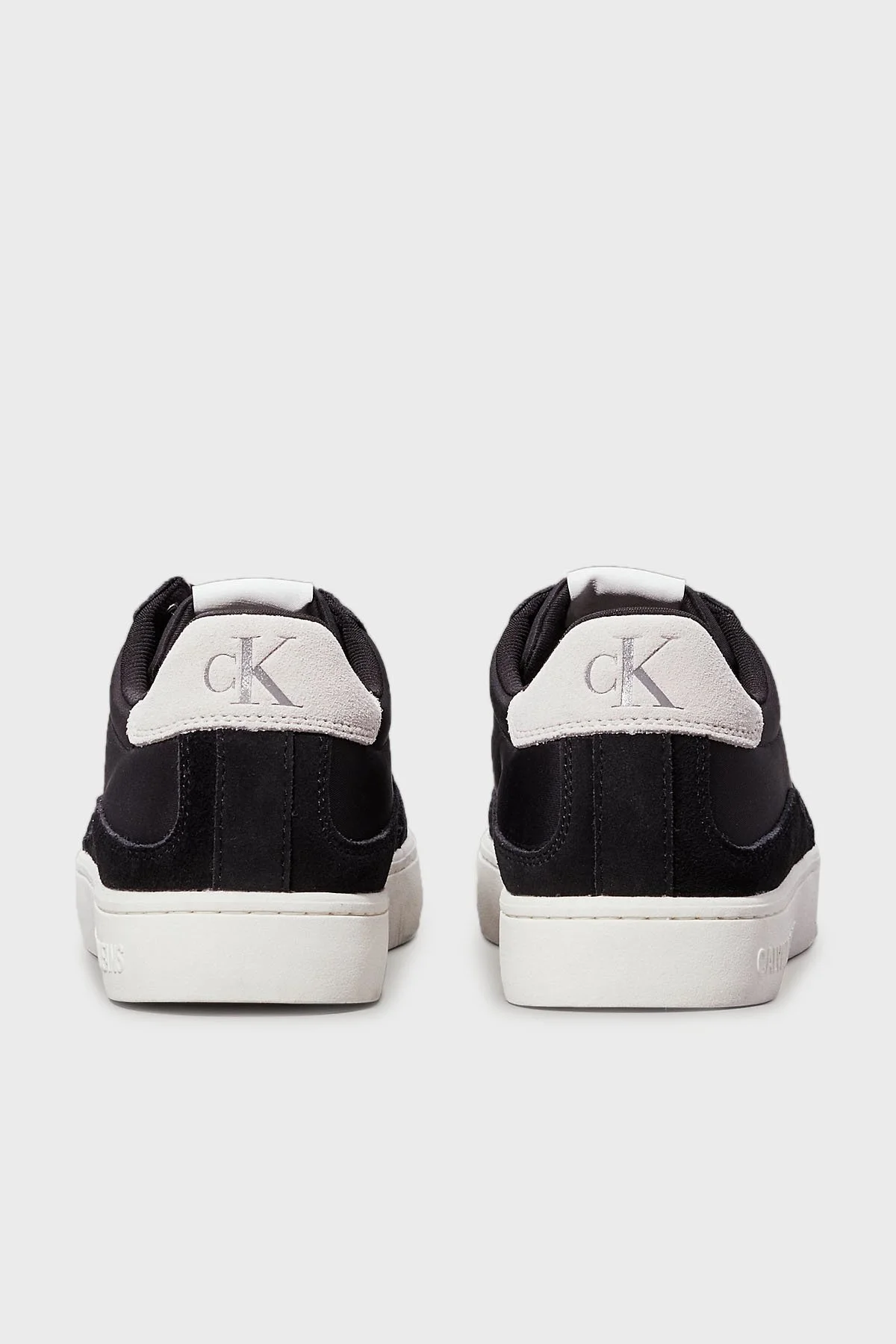 Calvin Klein Logolu Sneaker YM0YM011000GM Erkek Ayakkabı YM0YM01100 0GM SİYAH-BEYAZ - 6