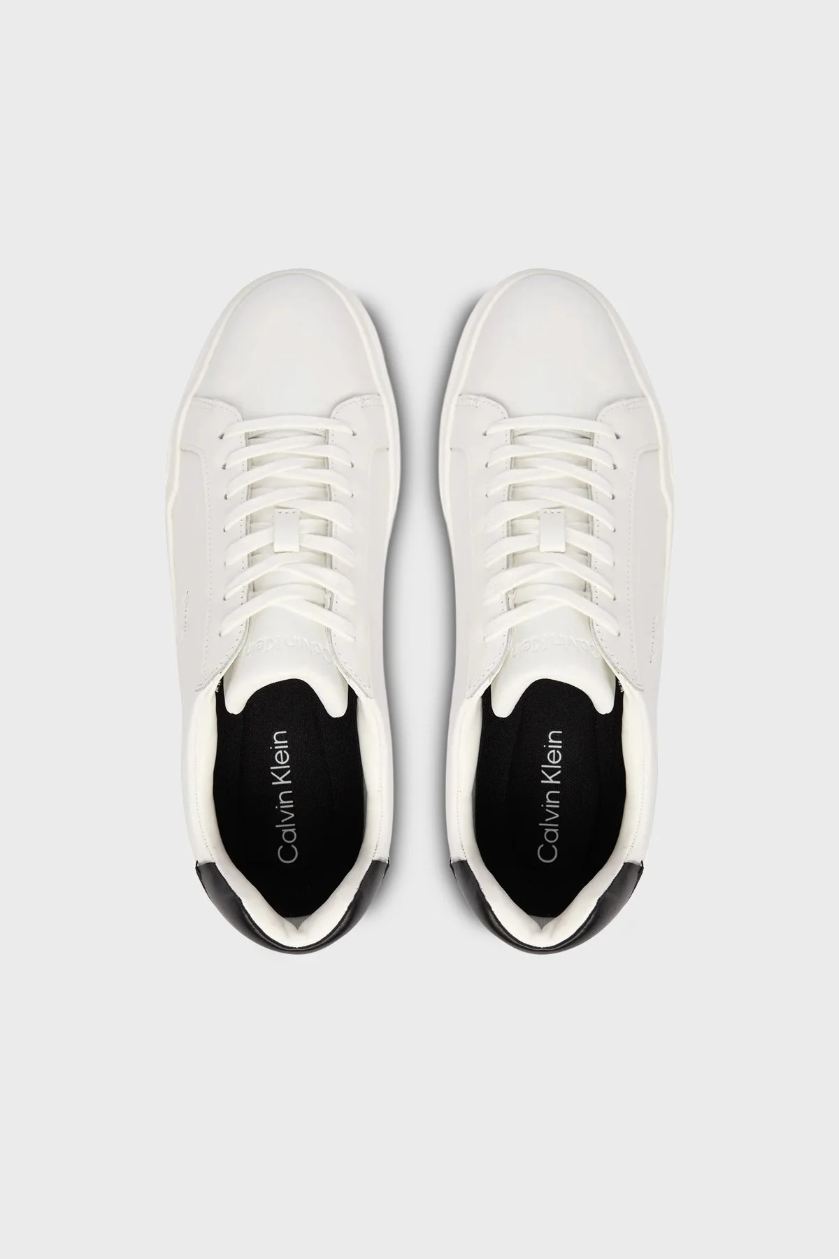 Calvin Klein Logolu Sneaker YM0YM0134406X Erkek Ayakkabı YM0YM01344 06X SİYAH - 3