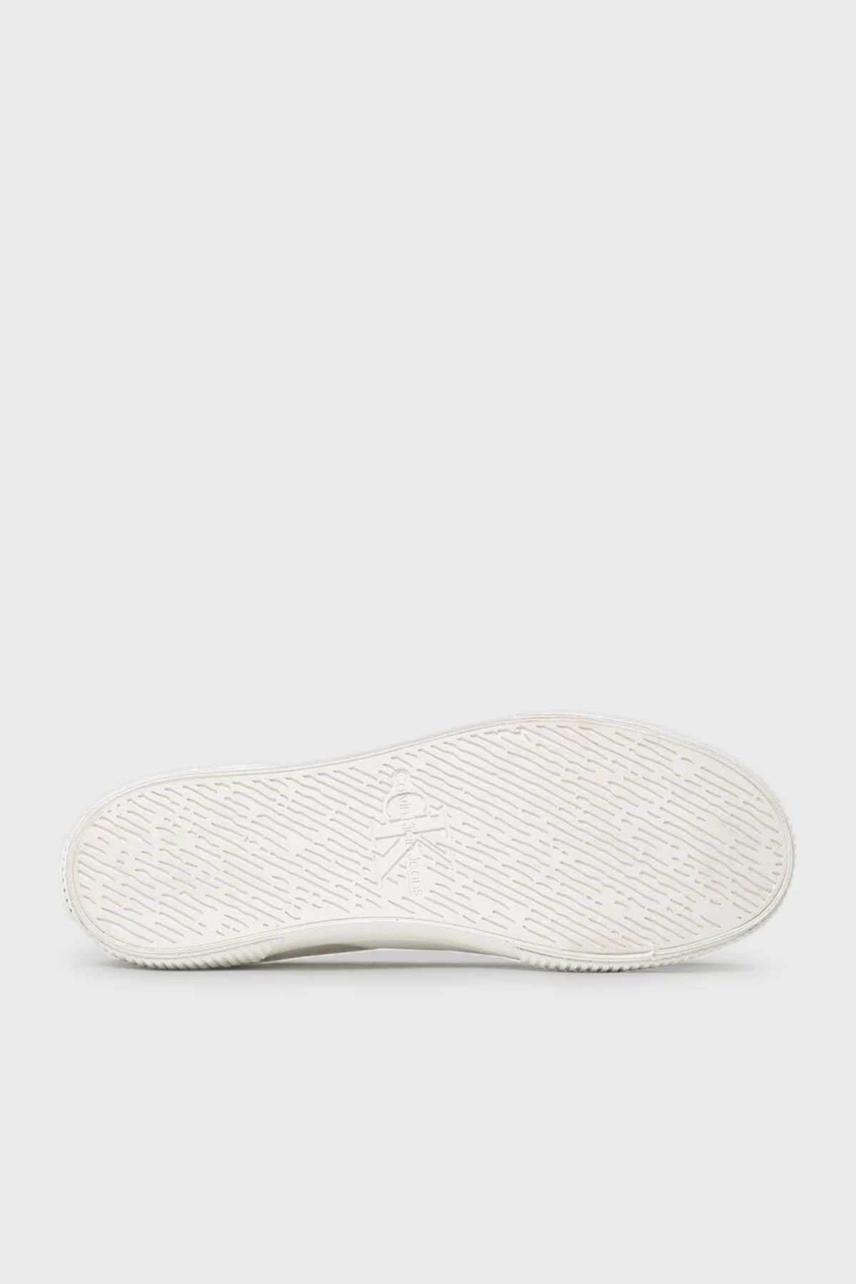 Calvin Klein Logolu Sneaker YW0YW00482YBR Bayan Ayakkabı YW0YW00482 YBR BEYAZ - 4