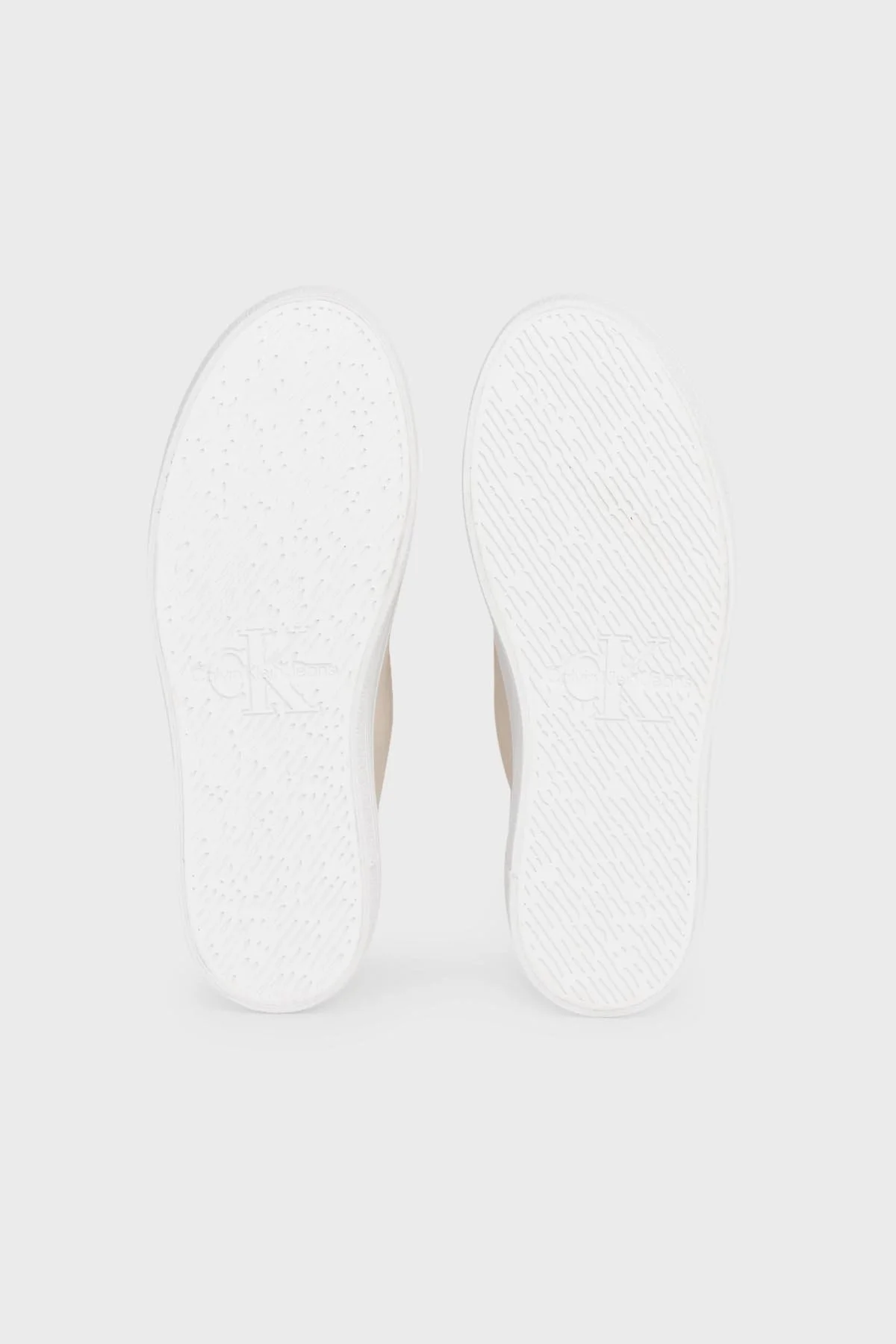 Calvin Klein Logolu Sneaker YW0YW010300JZ Bayan Ayakkabı YW0YW01030 0JZ PUDRA-BEYAZ - 3