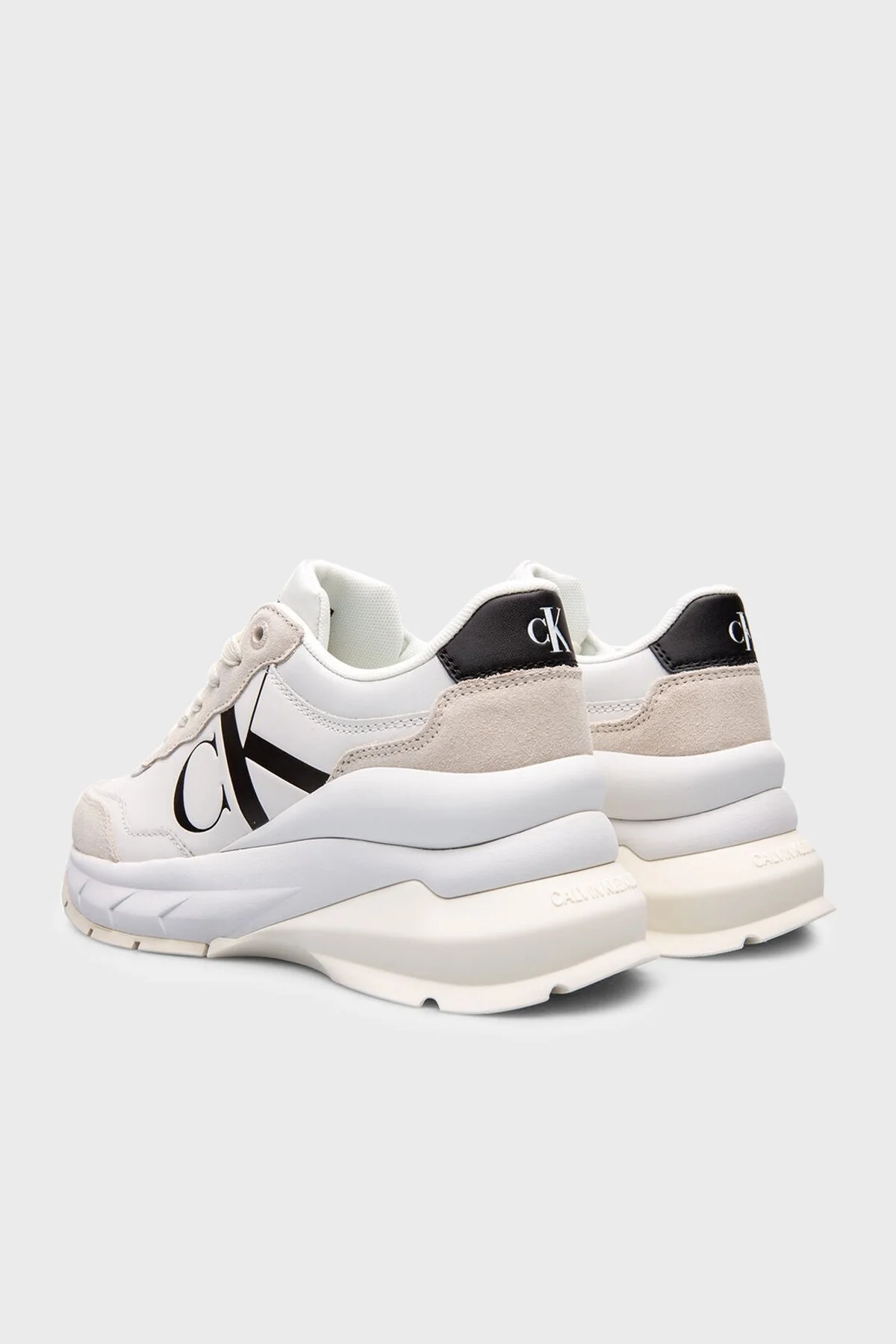Calvin Klein Logolu Sneaker YW0YW01099YBR Bayan Ayakkabı YW0YW01099 YBR BEYAZ - 5