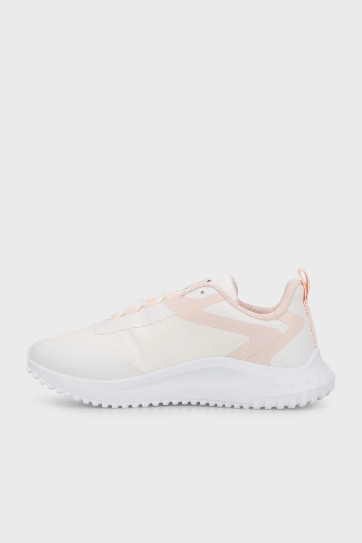 Calvin Klein Logolu Sneaker YW0YW0144201U Bayan Ayakkabı YW0YW01442 01U BEYAZ-PUDRA - 2