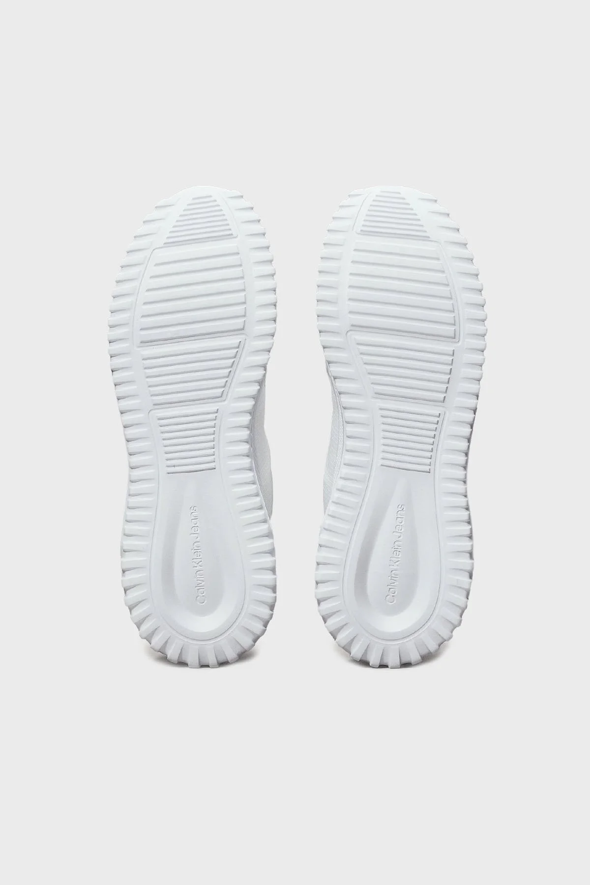 Calvin Klein Logolu Sneaker YW0YW0144201V Bayan Ayakkabı YW0YW01442 01V BEYAZ-GÜMÜŞ - 11