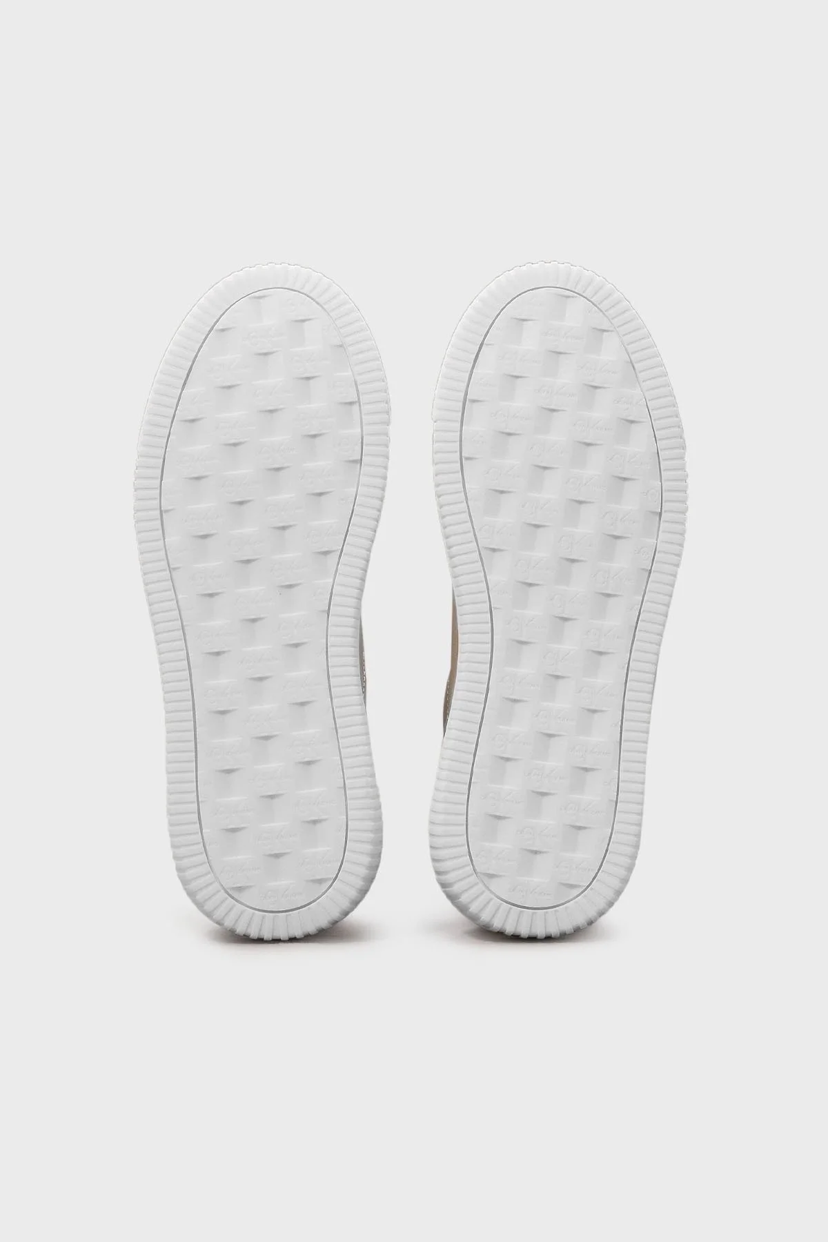 Calvin Klein Logolu Sneaker YW0YW01517YBI Bayan Ayakkabı YW0YW01517 YBI KREM - 6