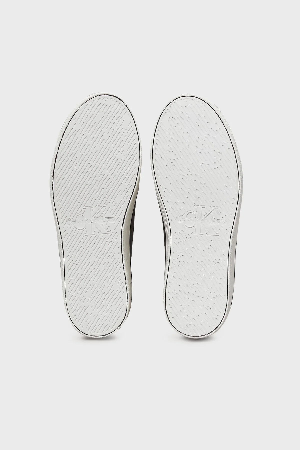 Calvin Klein Logolu Sneaker YW0YW016330GM Bayan Ayakkabı YW0YW01633 0GM SİYAH-BEYAZ - 14