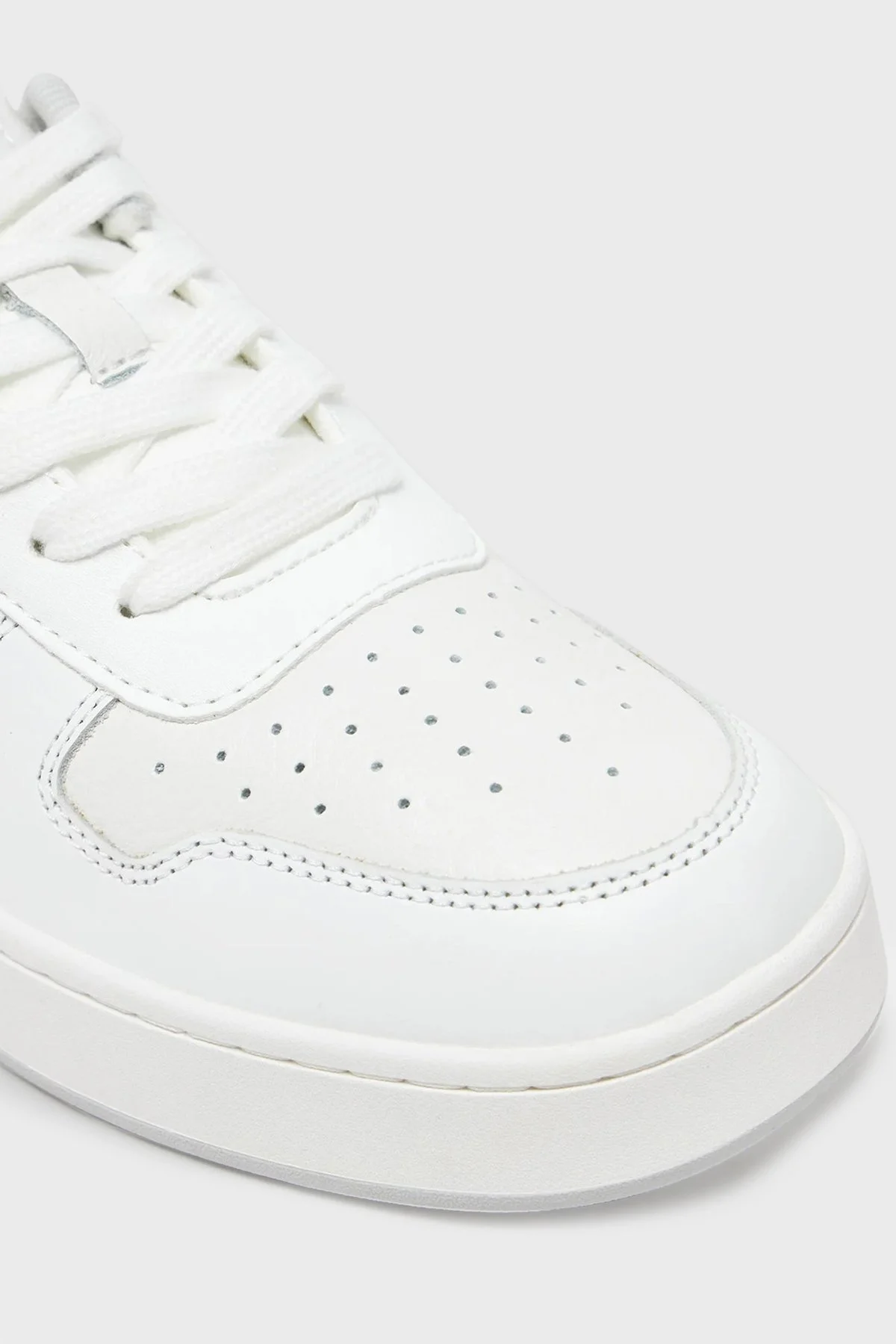 Calvin Klein Logolu Sneaker YW0YW017650LI Bayan Ayakkabı YW0YW01765 0LI BEYAZ-GÜMÜŞ - 10