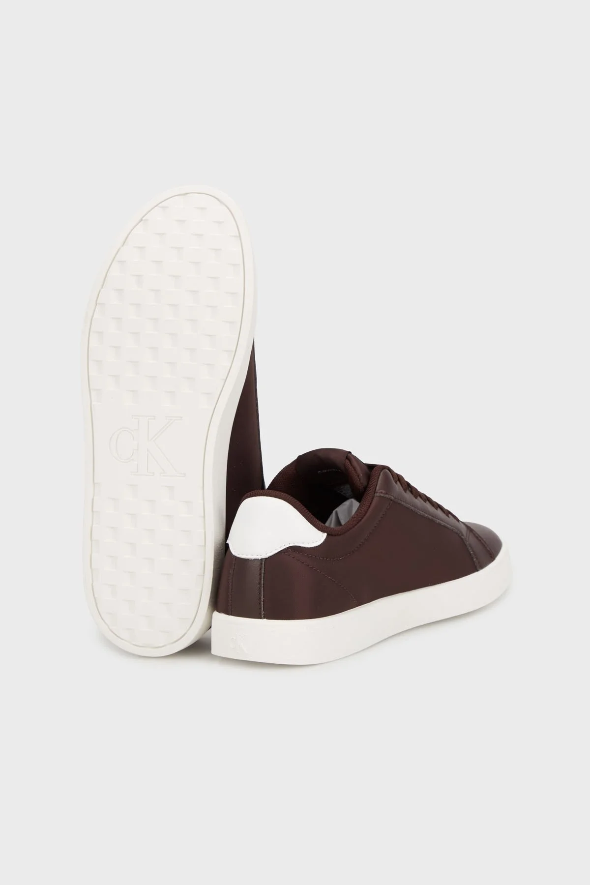 Calvin Klein Logolu Sneaker YW0YW017810KT Bayan Ayakkabı YW0YW01781 0KT BORDO - 4