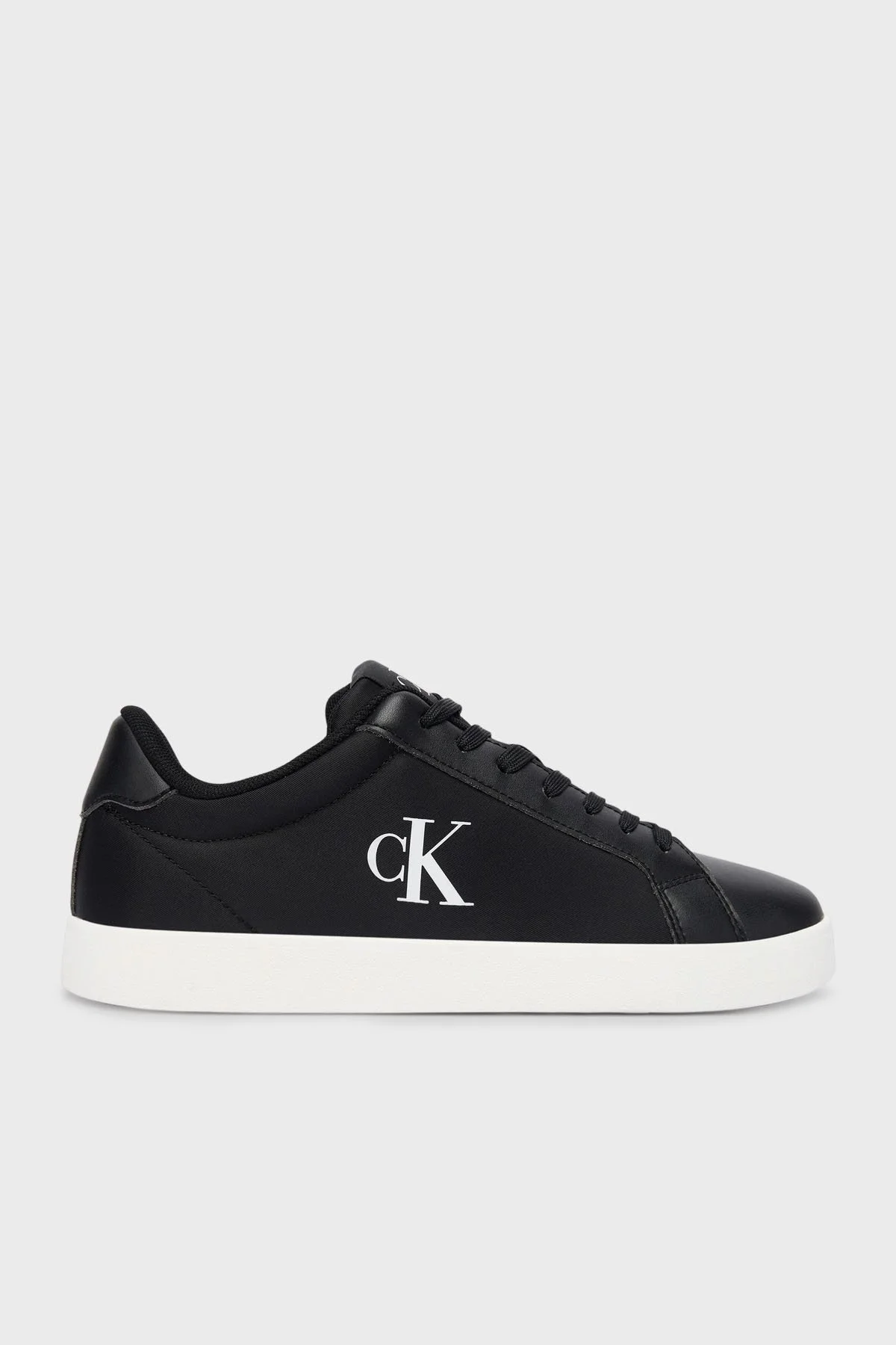 Calvin Klein Logolu Sneaker YW0YW01781BEH Bayan Ayakkabı YW0YW01781 BEH SİYAH - 1