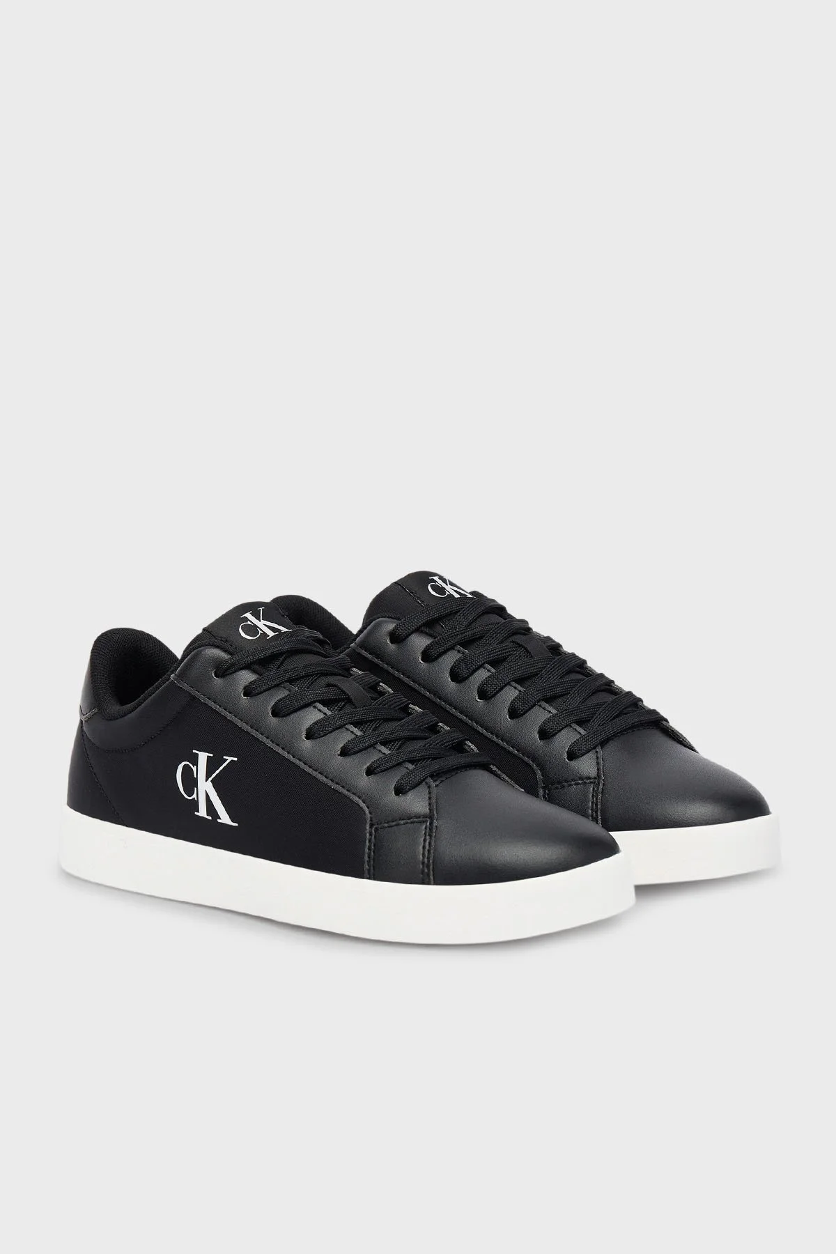 Calvin Klein Logolu Sneaker YW0YW01781BEH Bayan Ayakkabı YW0YW01781 BEH SİYAH - 2