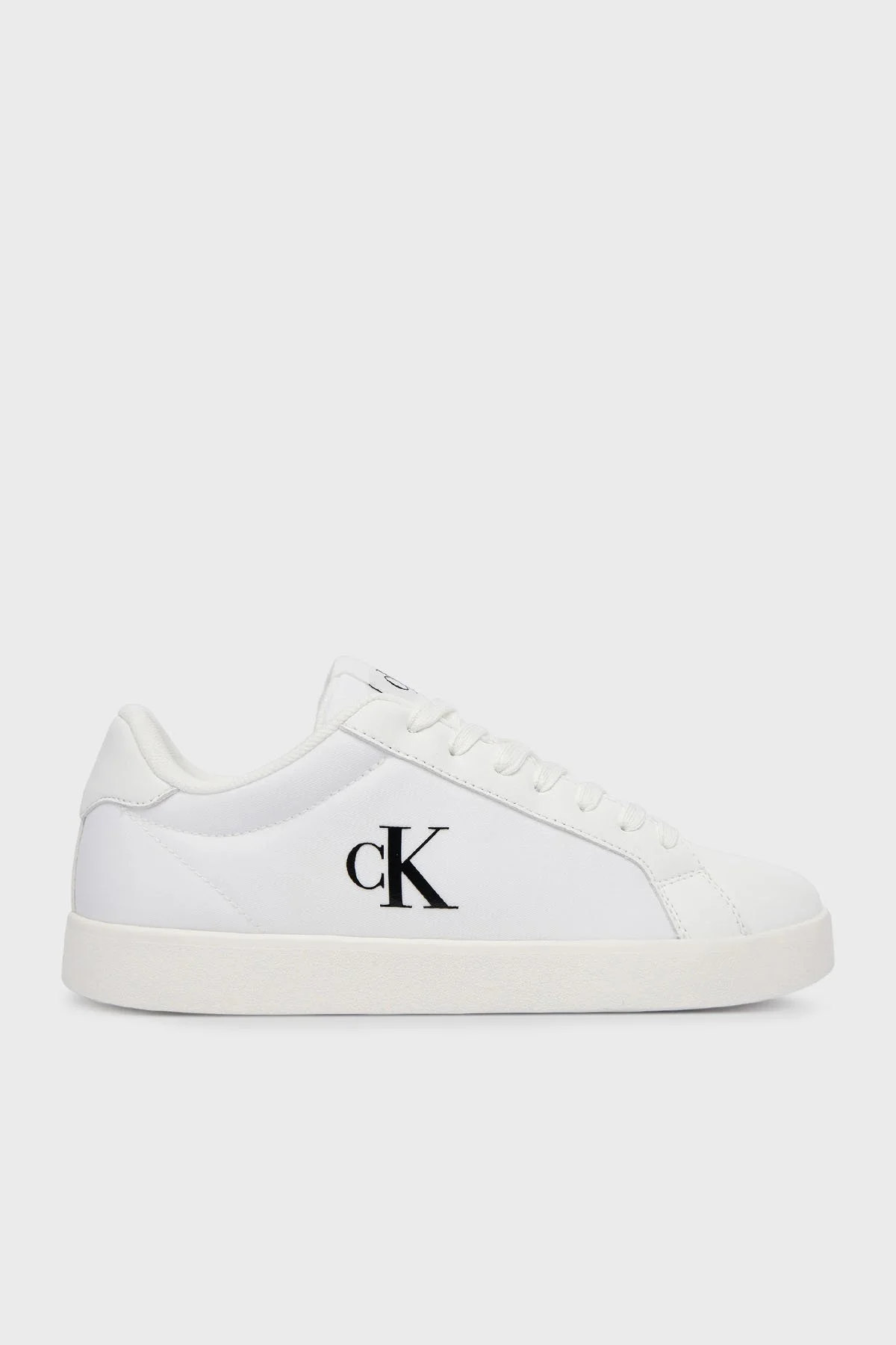 Calvin Klein Logolu Sneaker YW0YW01781YAF Bayan Ayakkabı YW0YW01781 YAF BEYAZ - 1