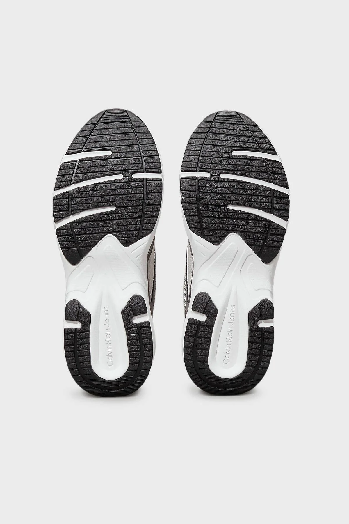 Calvin Klein Logolu Sneaker YW0YW018070IM Bayan Ayakkabı YW0YW01807 0IM Gri-Krem - 14