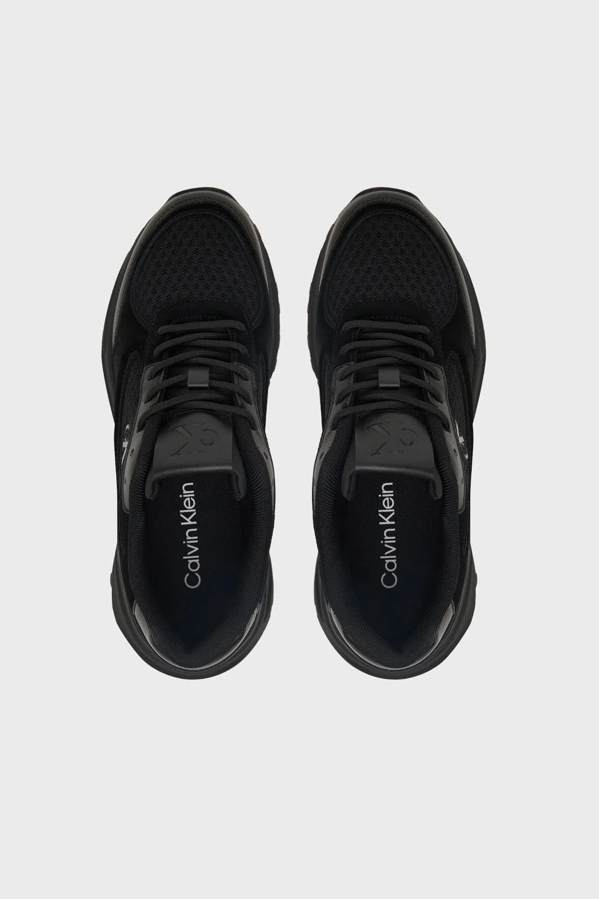 Calvin Klein Logolu Sneaker YW0YW019940GJ Bayan Ayakkabı YW0YW01994 0GJ SİYAH - 3