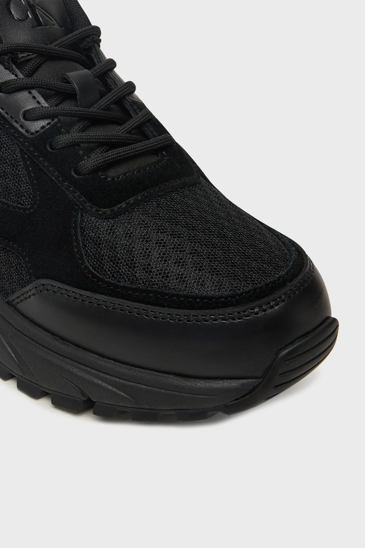 Calvin Klein Logolu Sneaker YW0YW019940GJ Bayan Ayakkabı YW0YW01994 0GJ SİYAH - 6