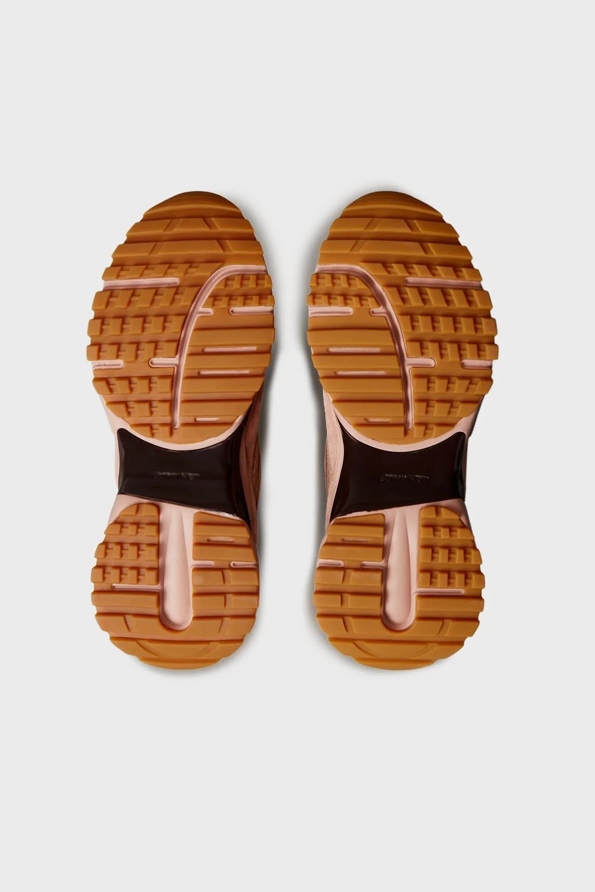 Calvin Klein Logolu Sneaker YW0YW019940K0 Bayan Ayakkabı YW0YW01994 0K0 PUDRA - 6