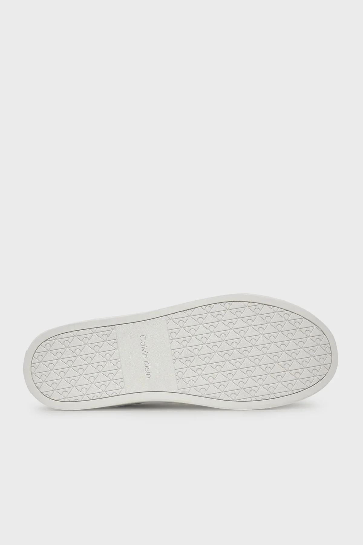 Calvin Klein Logolu Süet Sneaker YM0YM01434BEH Erkek Ayakkabı YM0YM01434 BEH SİYAH-BEYAZ - 6