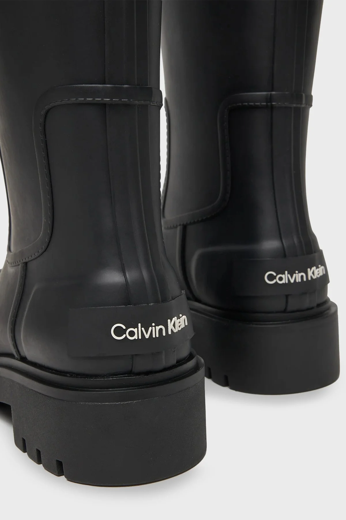 Calvin Klein Logolu Suya Dayanıklı YW0YW02004BEH Bayan Bot YW0YW02004 BEH SİYAH - 6