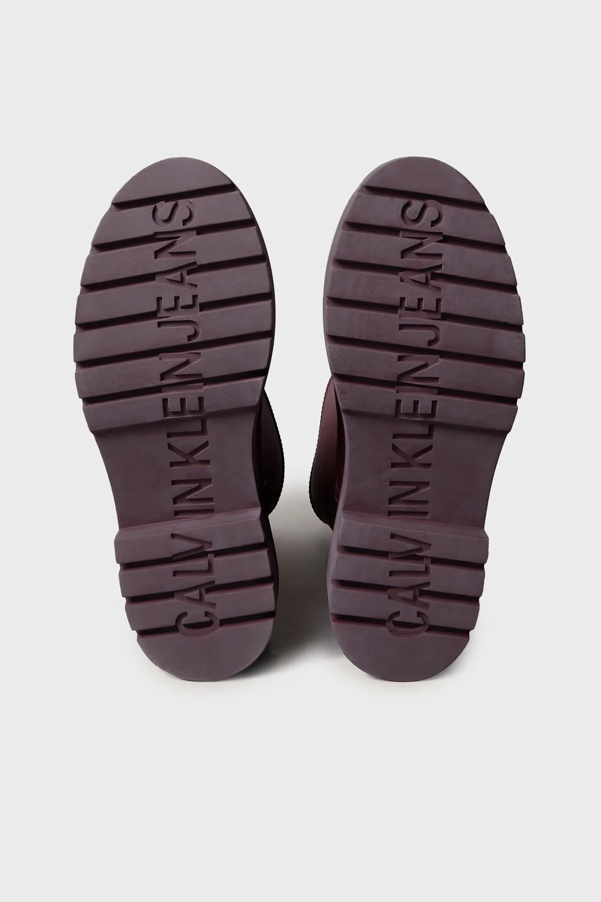 Calvin Klein Logolu Suya Dayanıklı YW0YW02004VH2 Bayan Bot YW0YW02004 VH2 BORDO - 6